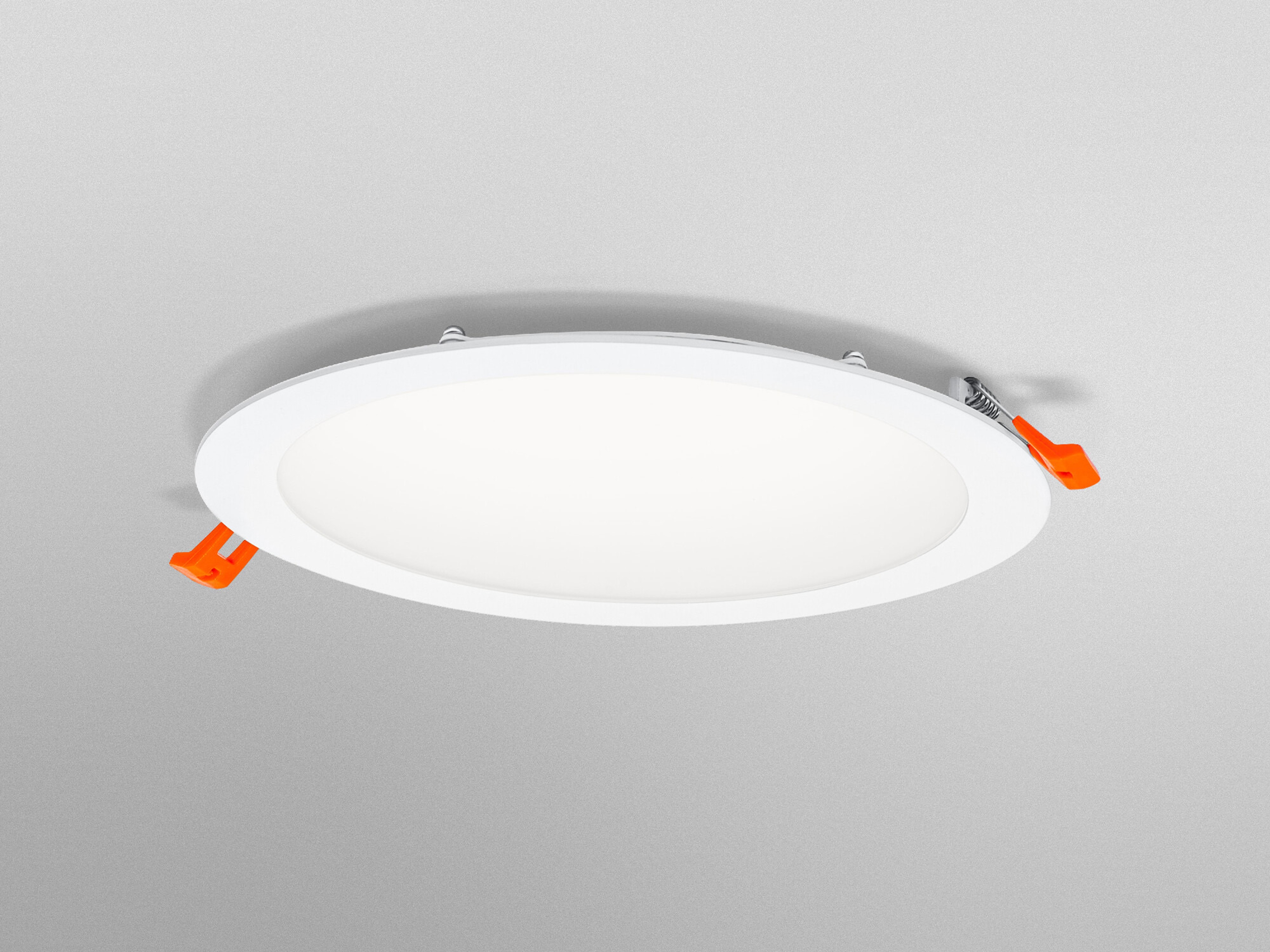 OSRAM LED-Einbauleuchte, ultra slim, 22W, 2000lm, 4000K, IP20, Ø 225 mm, neutralweiß
