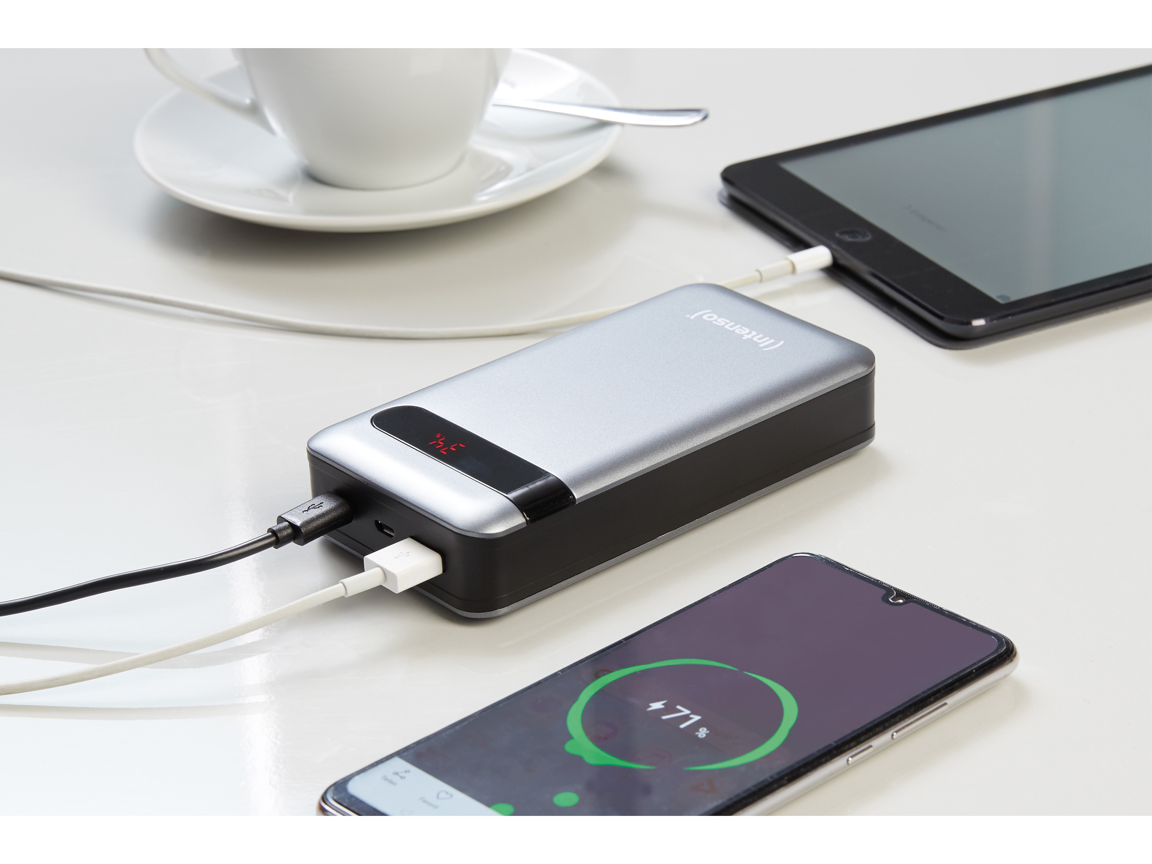INTENSO USB Powerbank 7332354 PD 20000, 20.000mAh, anthrazit