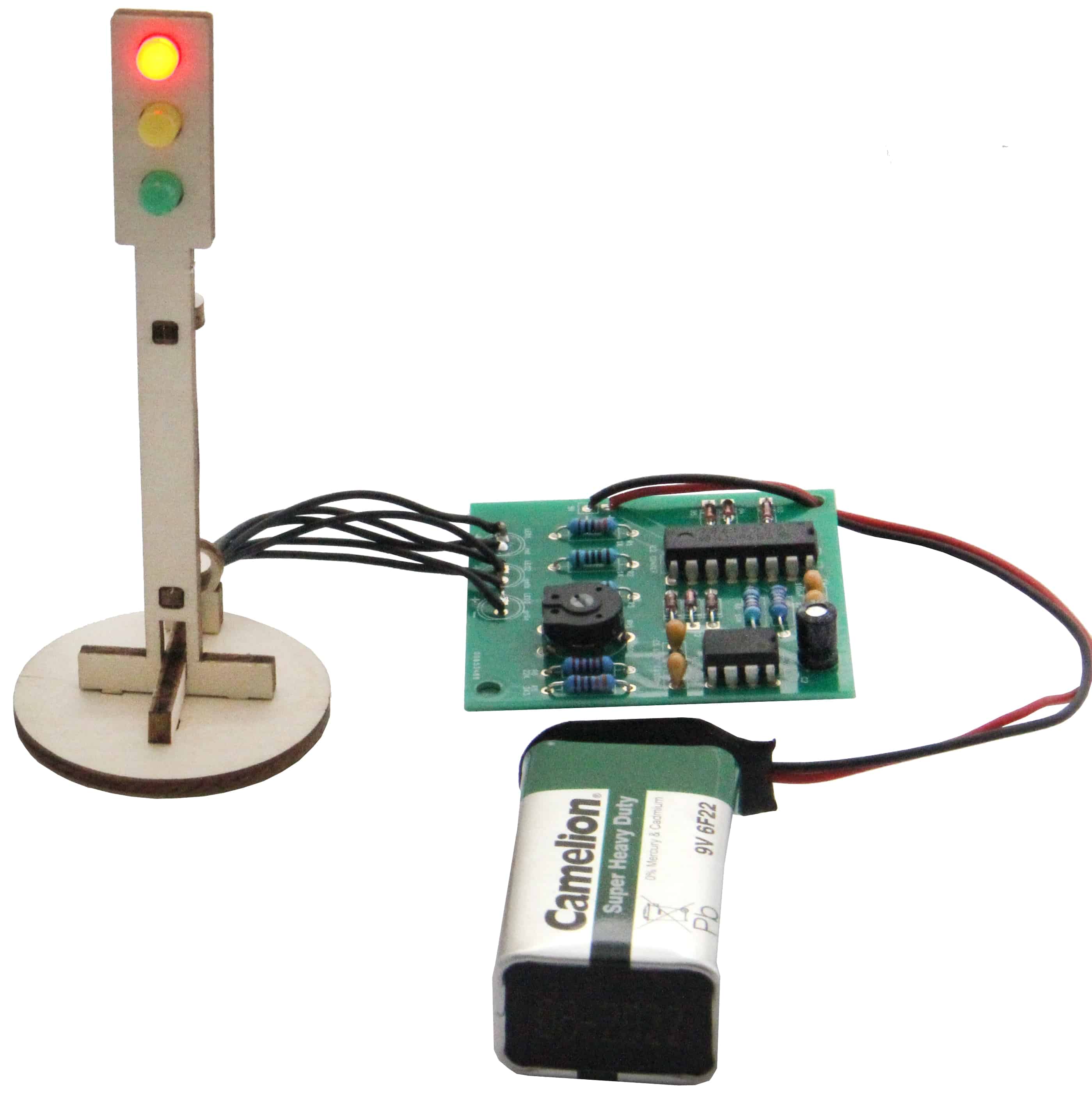 SOL-EXPERT Elektronische Ampel, Lötbausatz