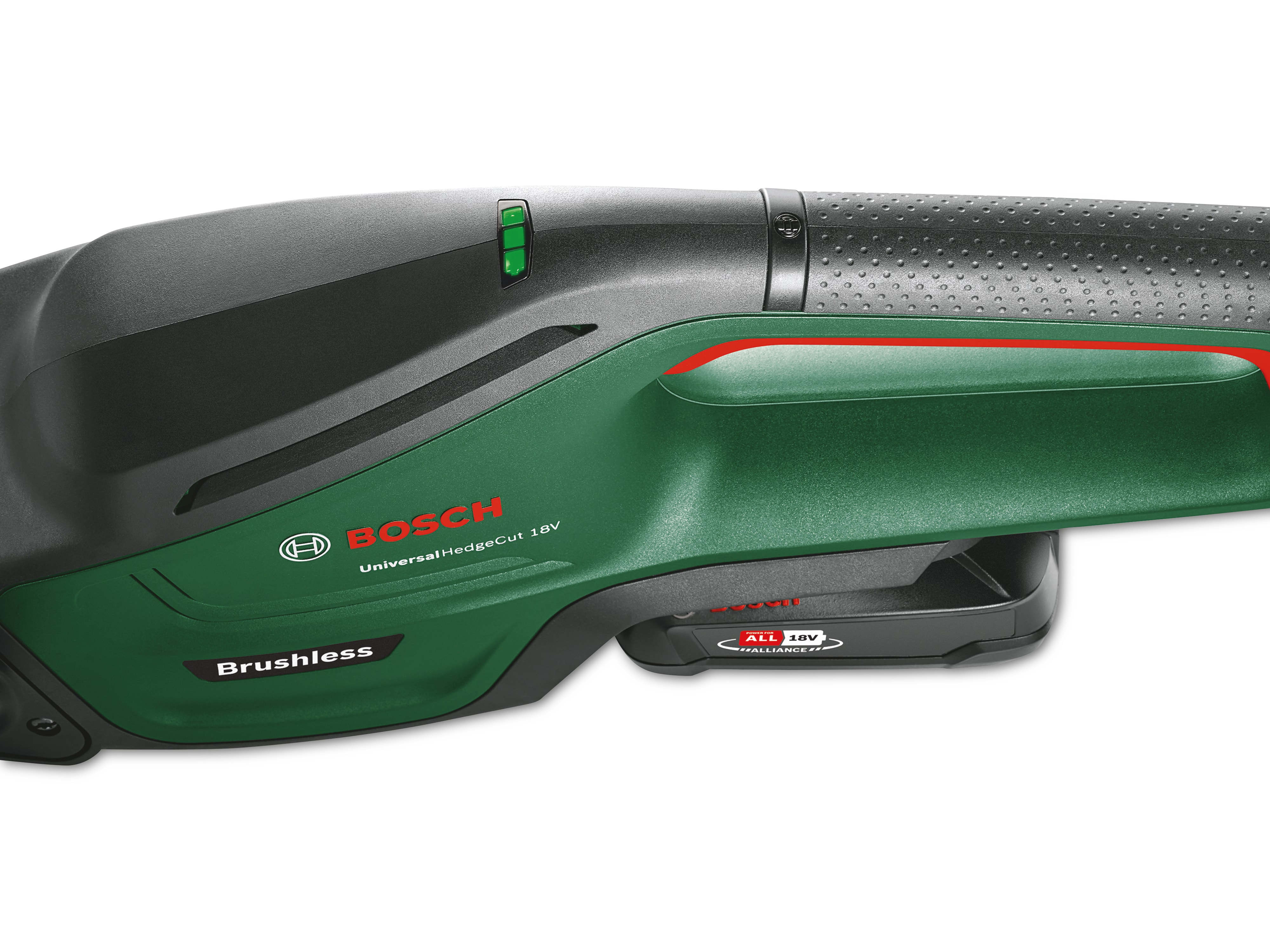BOSCH Akku-Heckenschere UniversalHedgeCut 18V-55, Akku + Ladegerät