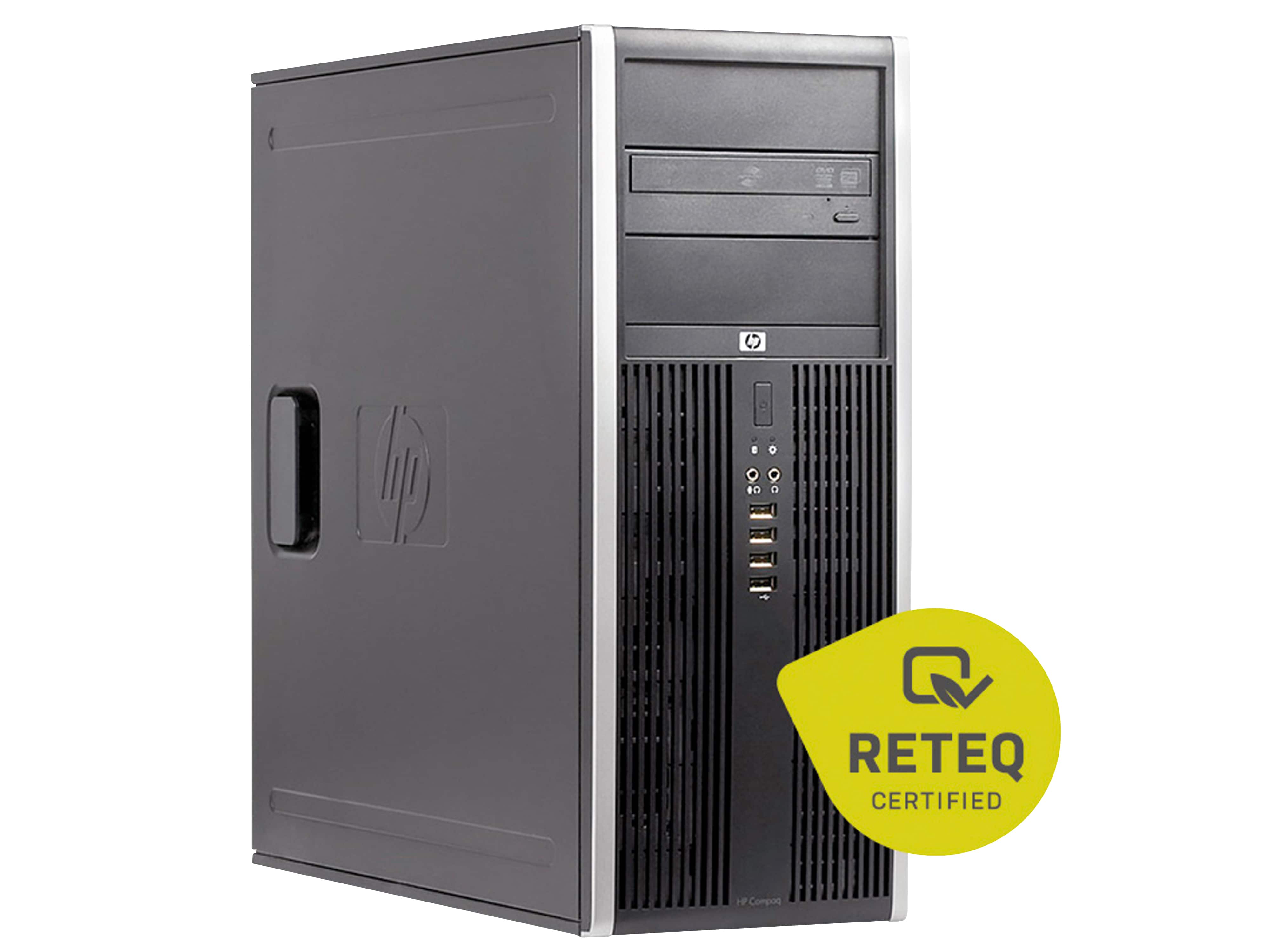 HP PC COMPAQ 8300 Elite CMT, i7, 8GB RAM, 256 GB SSD, W10H, refurbished