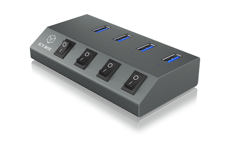 ICY BOX USB-Hub IB-HUB1405 4-Port
