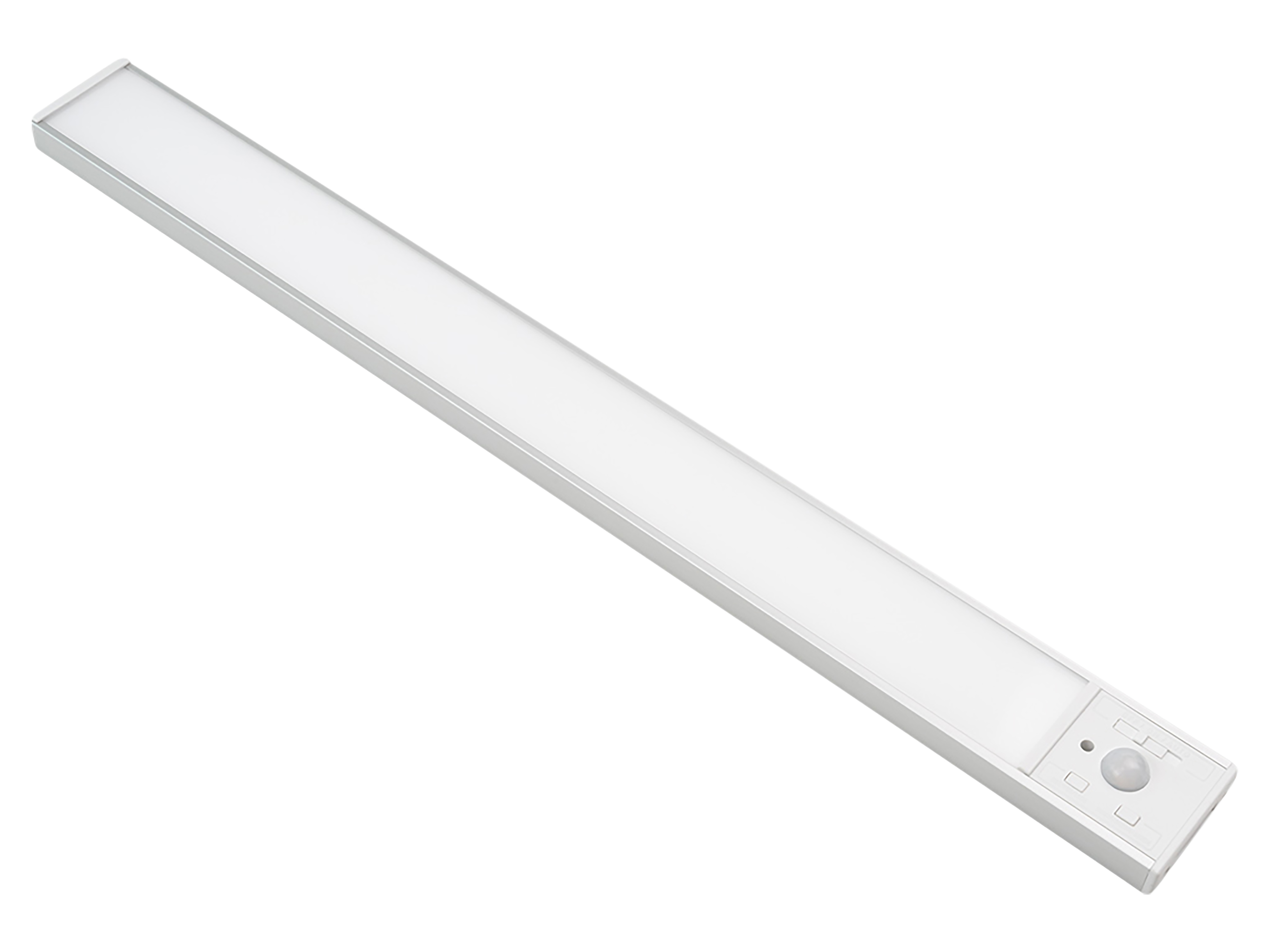LUXULA LED-Schrankleuchte mit Bewegungsmelder, 3,3W, 120lm, CCT, IP20, silber, 40cm LUXULA LED-Schrankleuchte mit Bewegungsmelder, 3,3W, 1250lm, CCT, IP20, silber, 40cm
