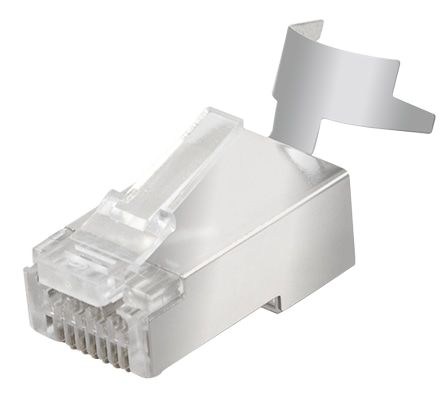 LOGILINK CAT.6A RJ45 Modular Stecker f. Cat.6A & Cat.7 Verlegekabel 10er Pack LOGILINK CAT.6A RJ45 Modular Stecker f. Cat.6A & Cat.7 Verlegekabel 10er Pack