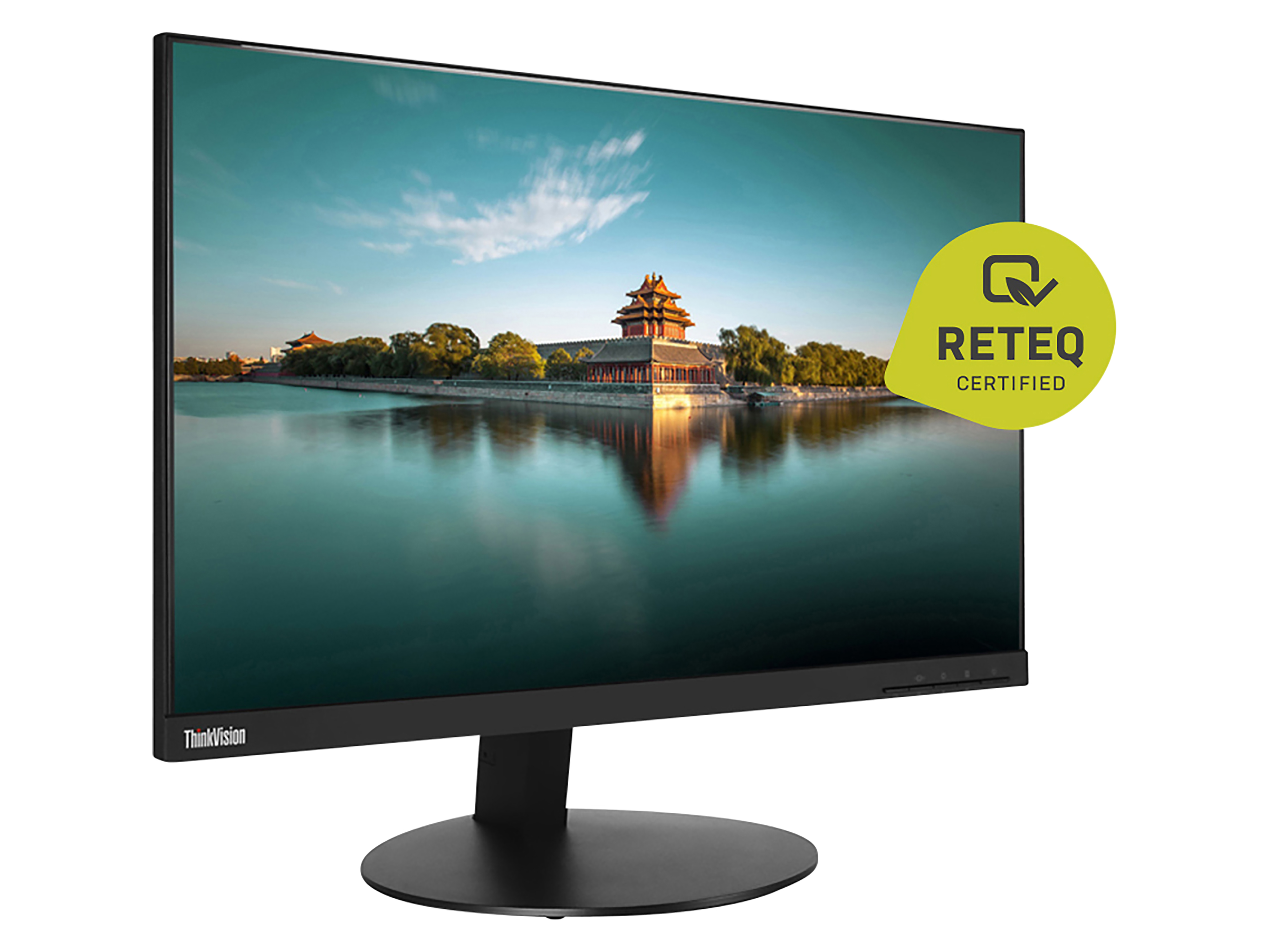 LENOVO Monitor Thinkvision T24l-10, 60,5 cm (23,8"), refurbished