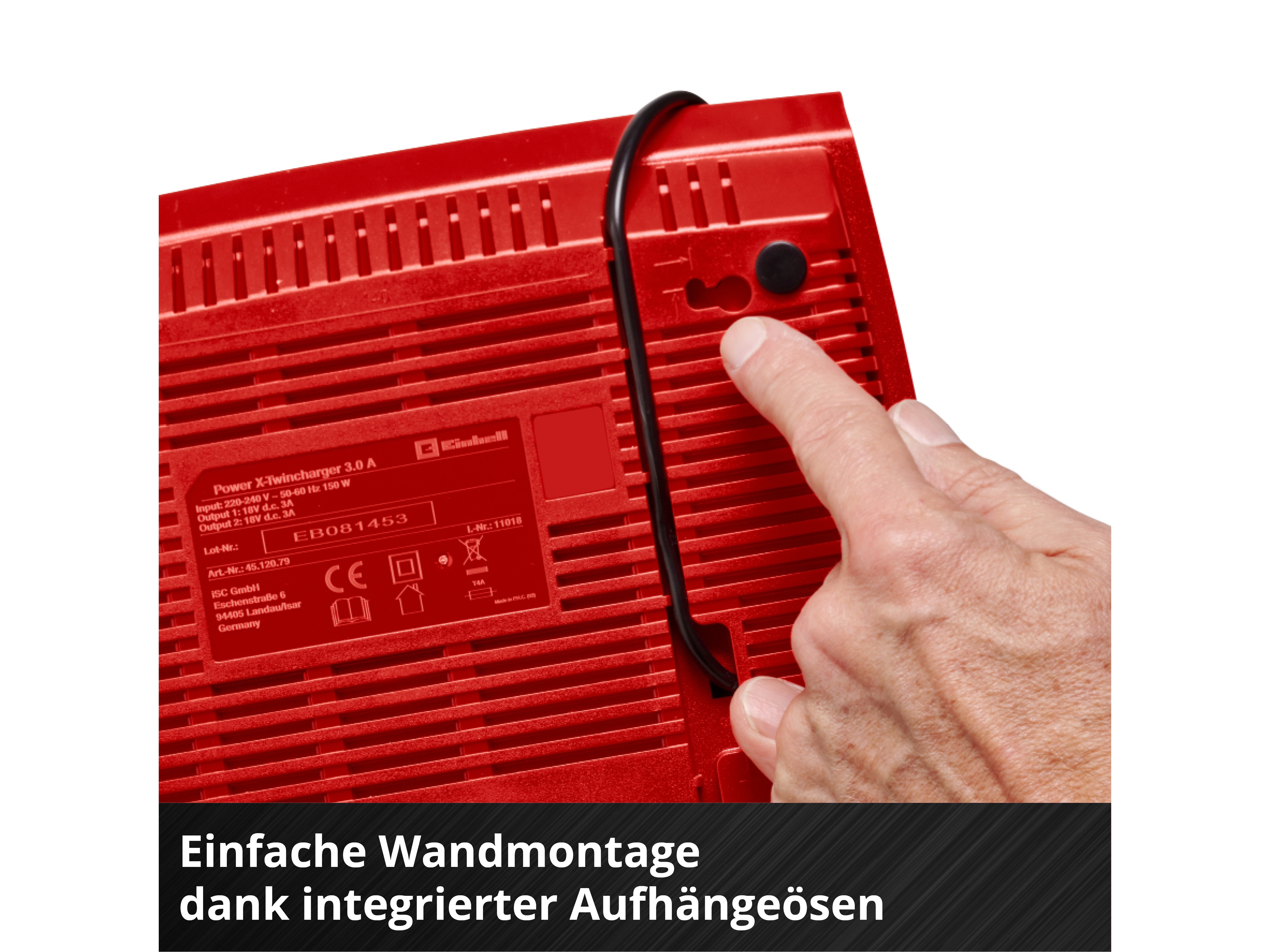 EINHELL PXC-Twincharger-Kit, 2x 4,0 Ah, 18 V, 4512112