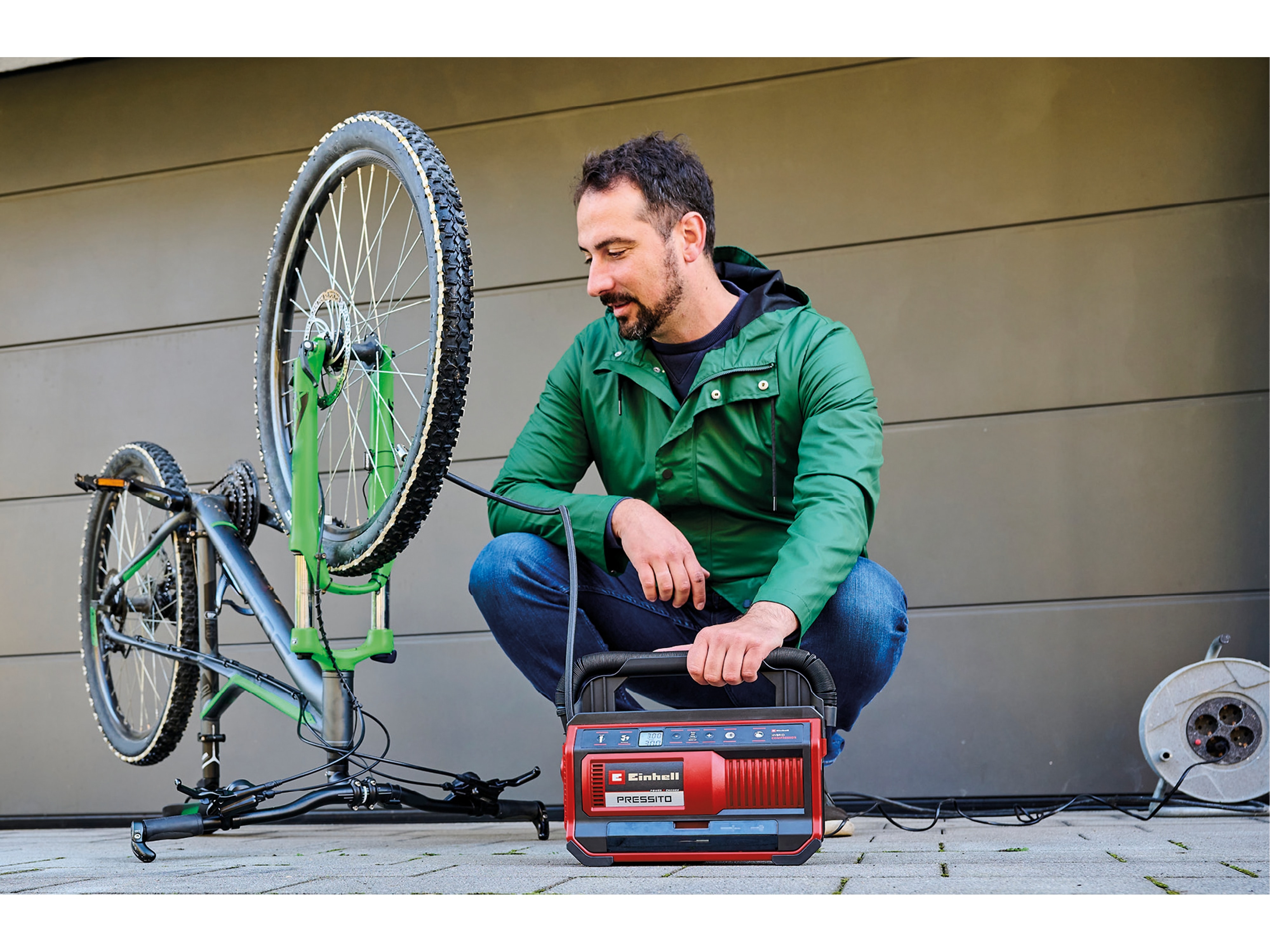EINHELL Hybrid-Kompressor PRESSITO 18/25