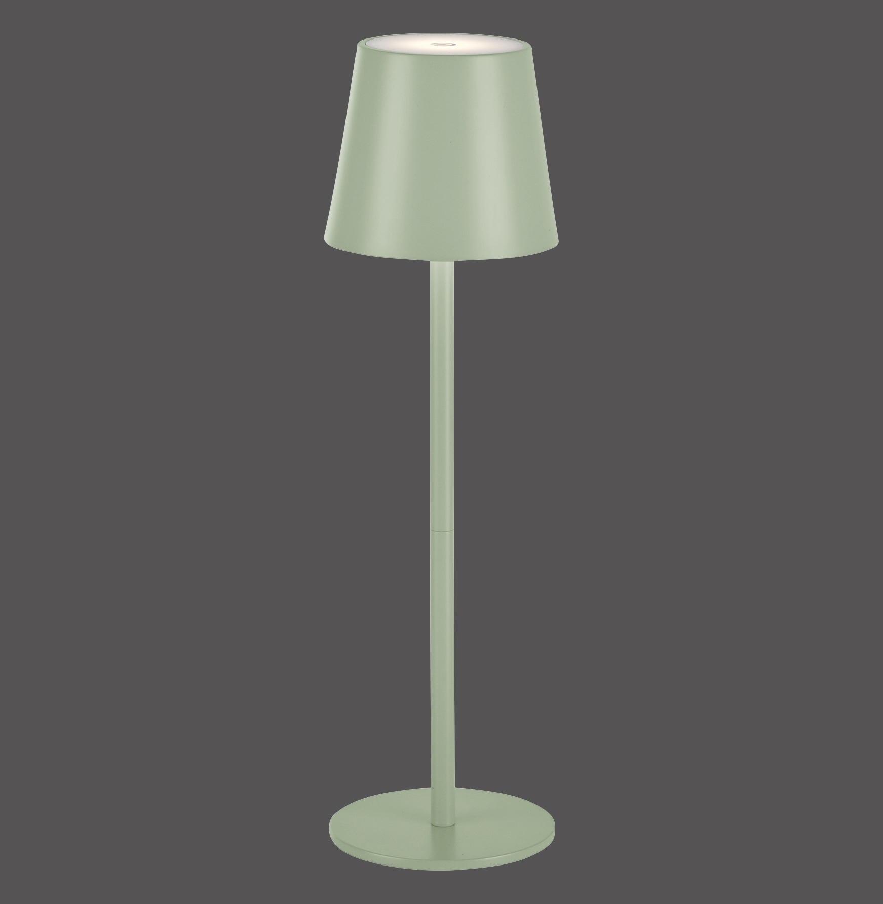 JUST LIGHT LED-Akku-Tischleuchte 19250-43 grün, 2,5 W, 320 lm, 3000 K, IP54 JUST LIGHT LED-Akku-Tischleuchte 19250-43 grün, 2,5 W, 320 lm, 3000 K, IP54