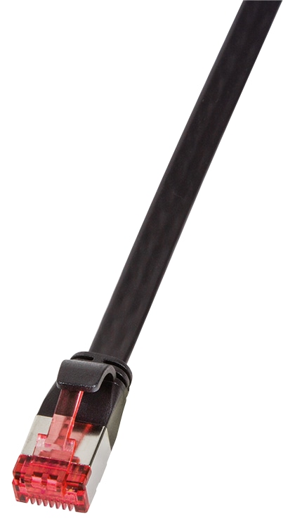 LOGILINK Patchkabel SlimLine CAT.6A U/FTP schwarz 10m LOGILINK Patchkabel SlimLine CAT.6A U/FTP schwarz 10m