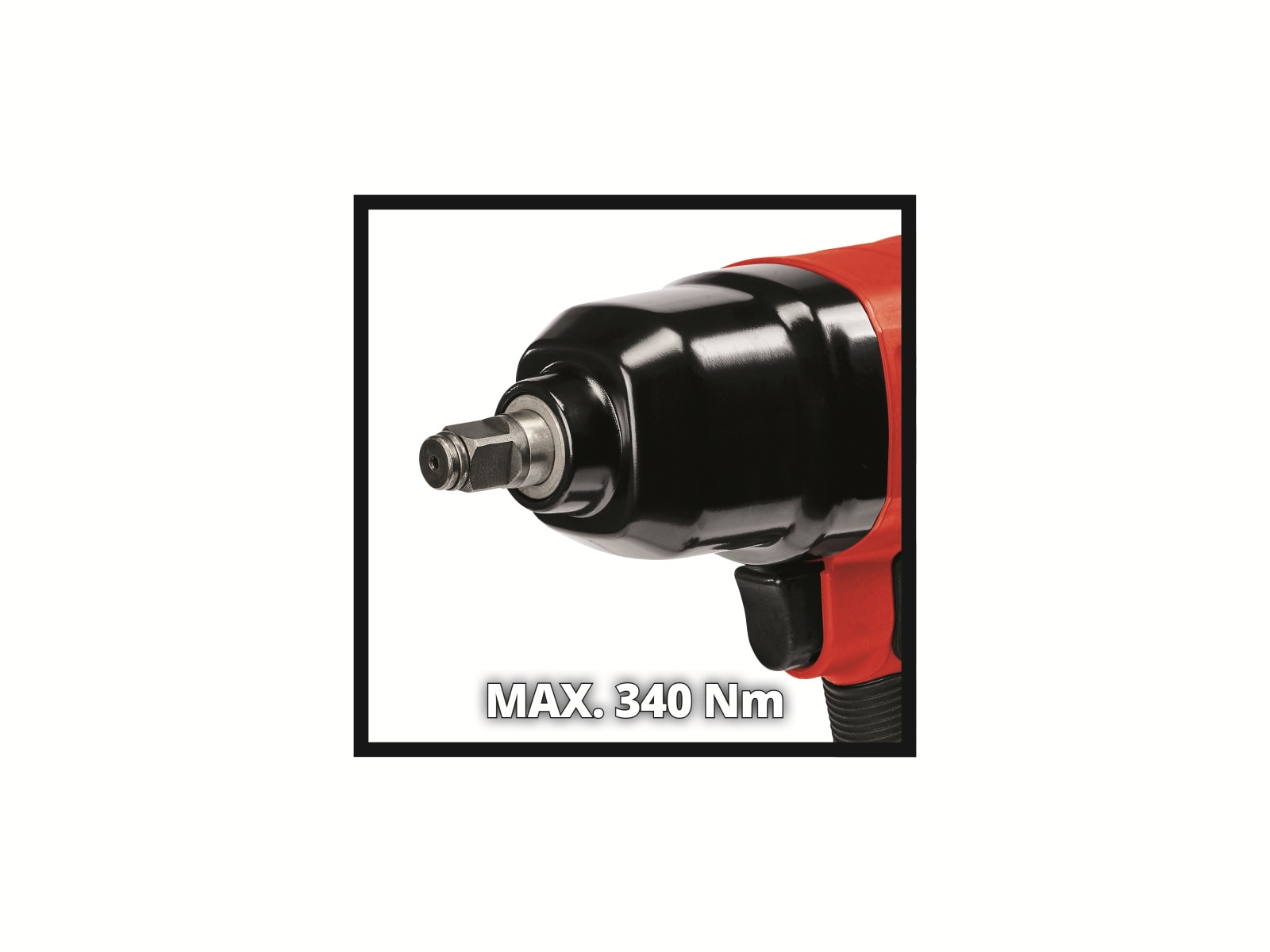EINHELL Druckluft Schlagschrauber TC-PW 340, inkl. 8 Stecknüssen EINHELL Druckluft Schlagschrauber TC-PW 340, inkl. 8 Stecknüssen
