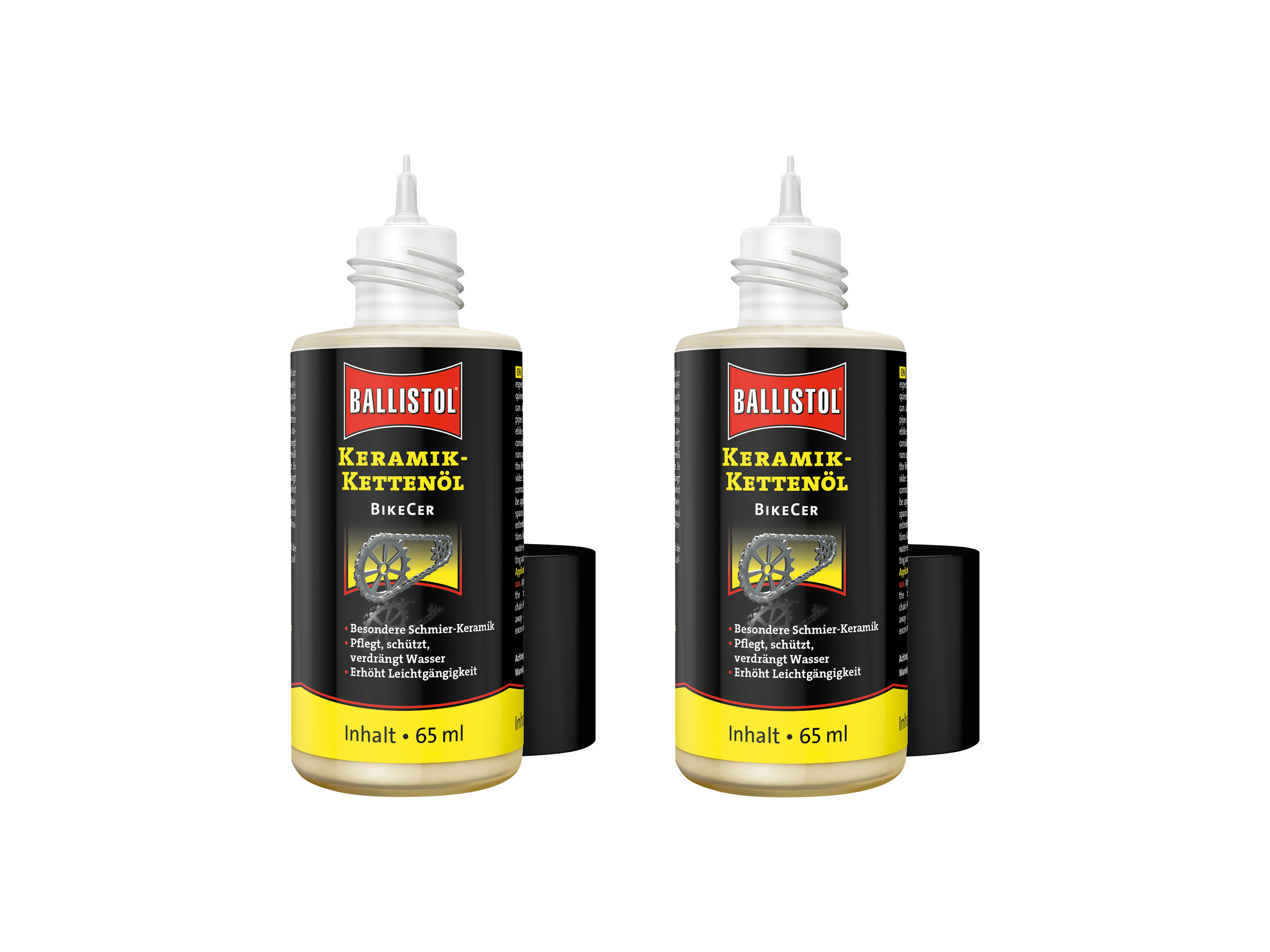 BALLISTOL Kettenöl BikeCer, 65 ml, 2 Stück BALLISTOL Kettenöl BikeCer, 65 ml, 2 Stück