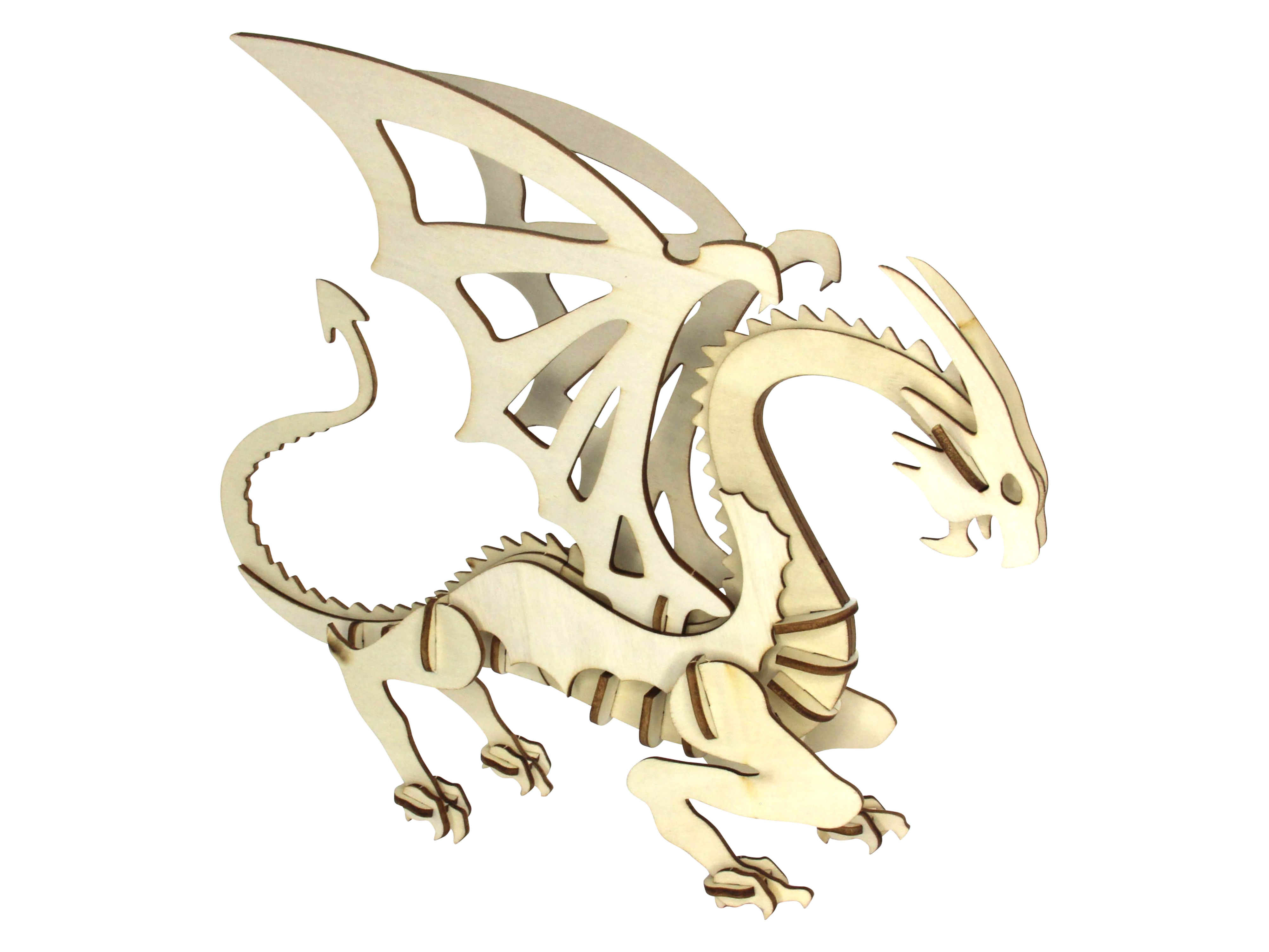 SOL-EXPERT 3D Holz Puzzle Drache