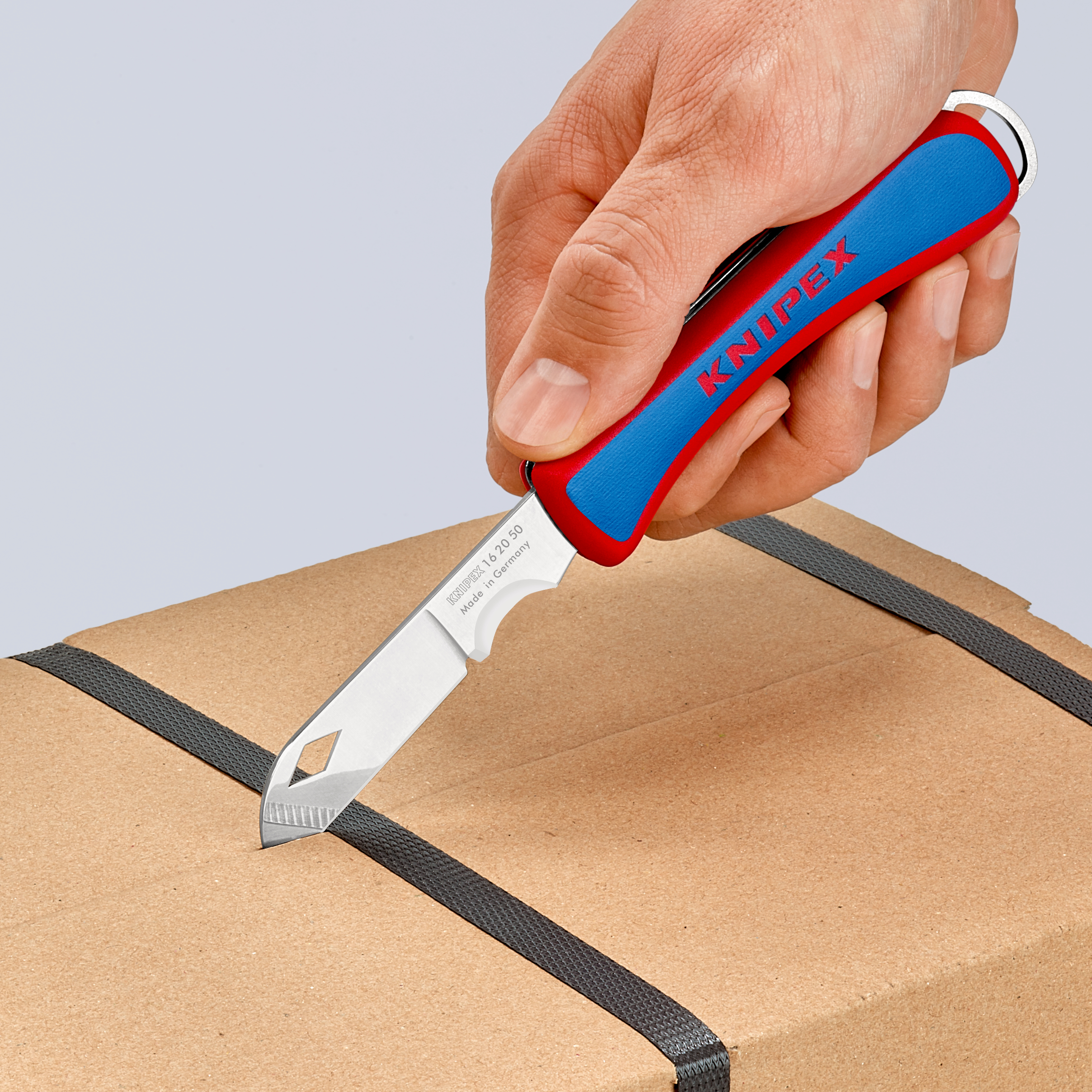 KNIPEX Elektriker-Klappmesser, 16 20 50 SB, 120 mm