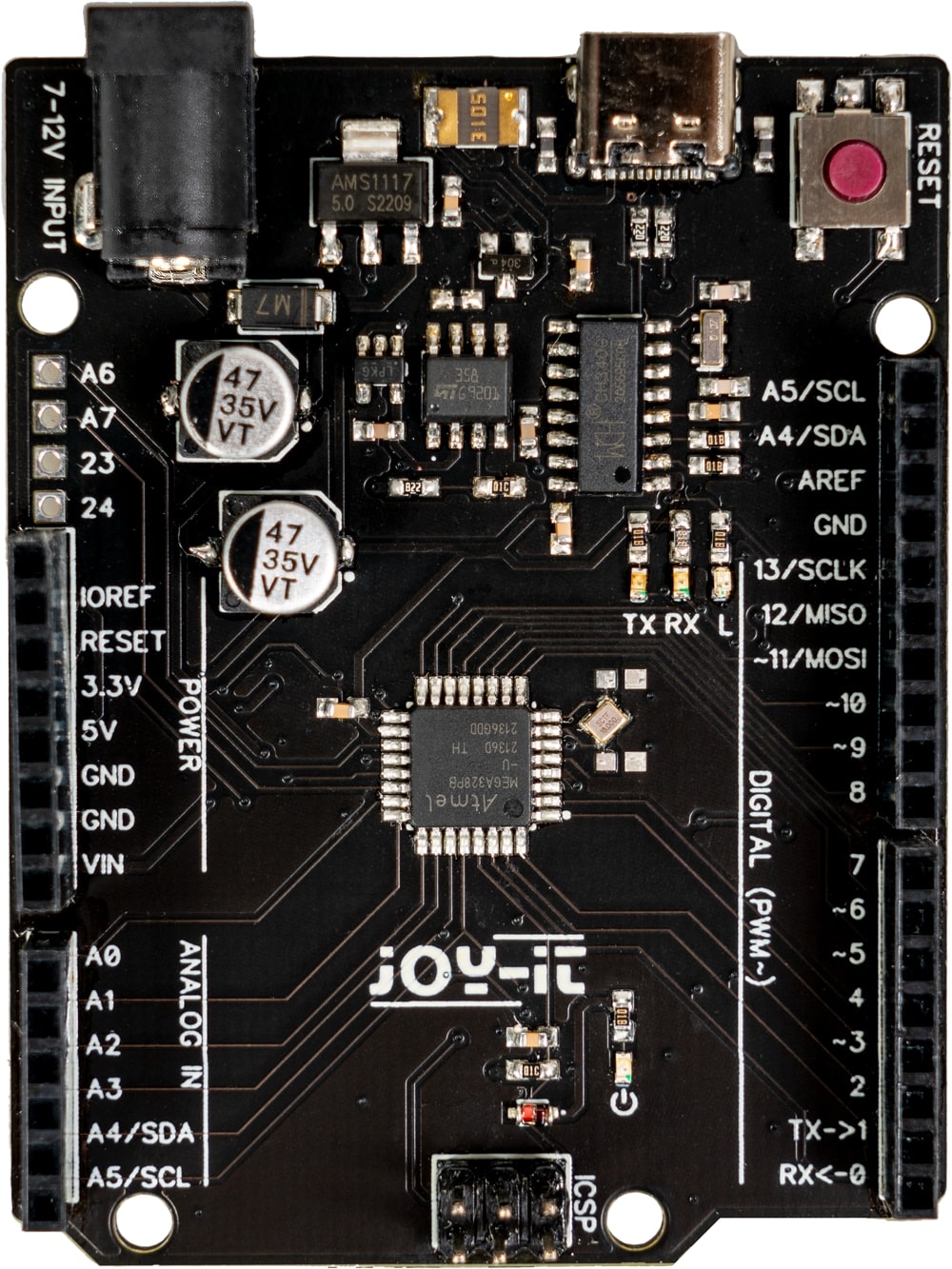JOY-IT Mikrocontrollerboard One C ATmega 328PB, ARD-ONE-C