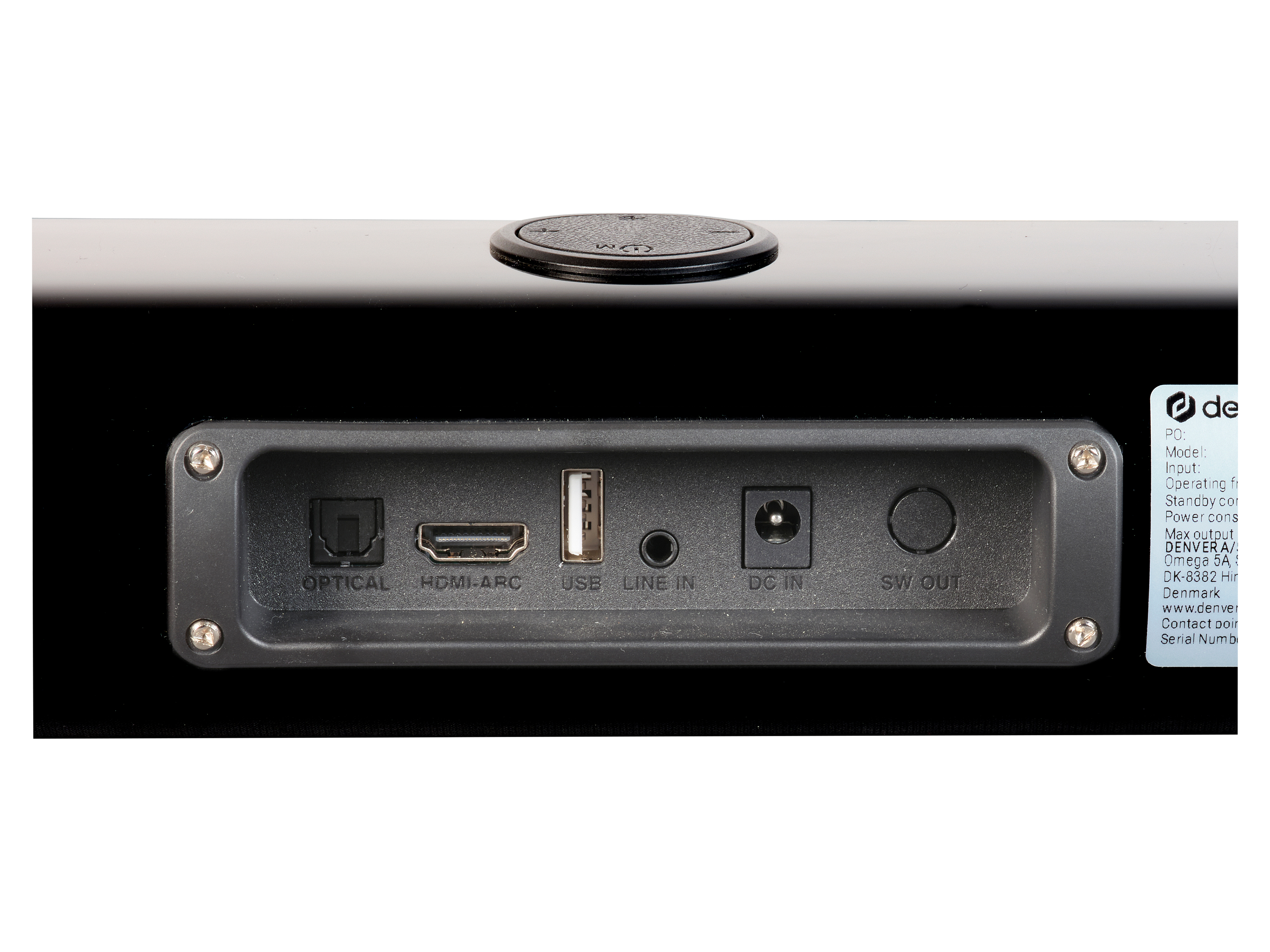 Bluetooth Soundbar DENVER DSB-4030, 2x 20W RMS, schwarz