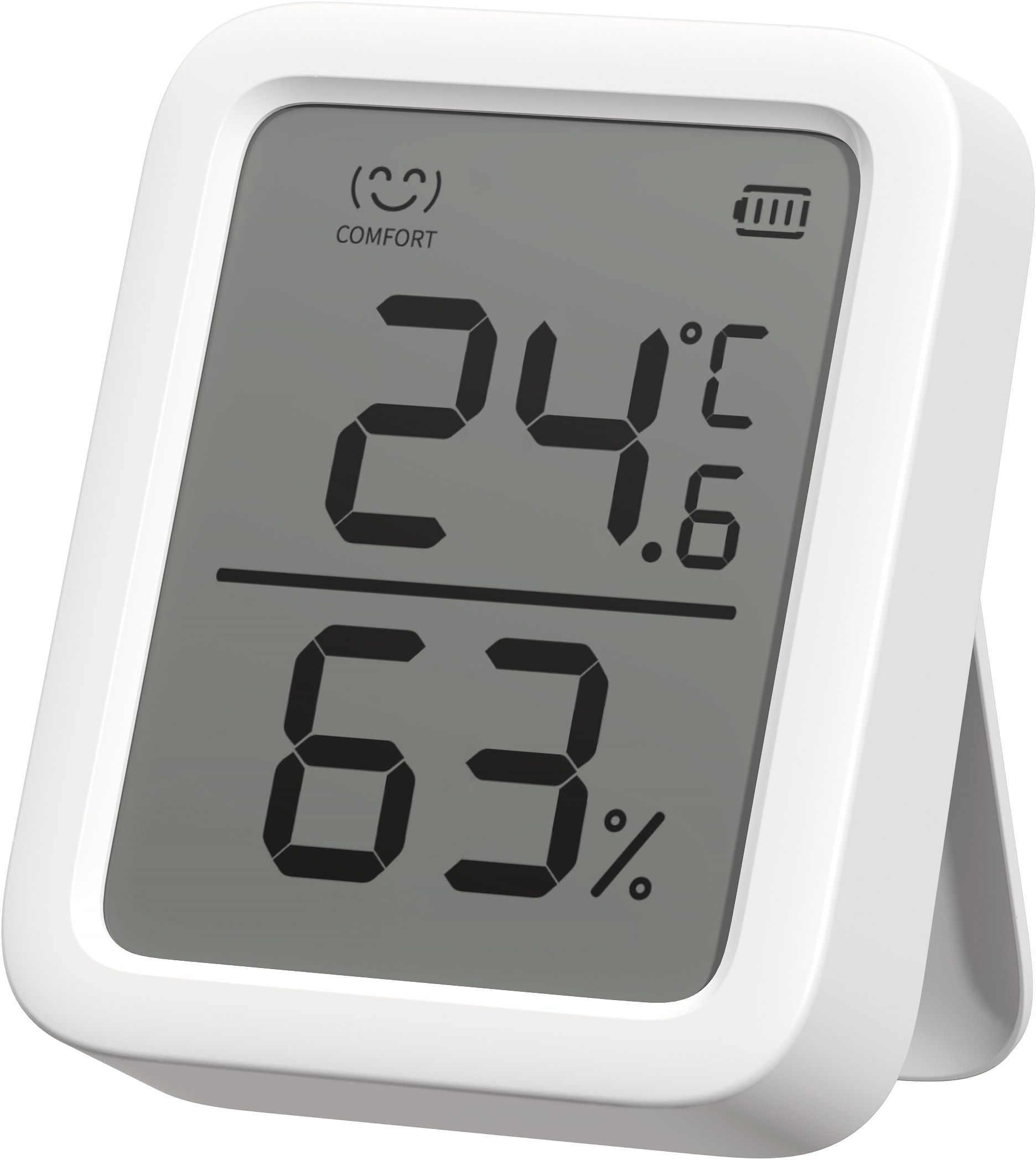 SWITCHBOT Thermometer Hygrometer, Plus, Innen, weiß