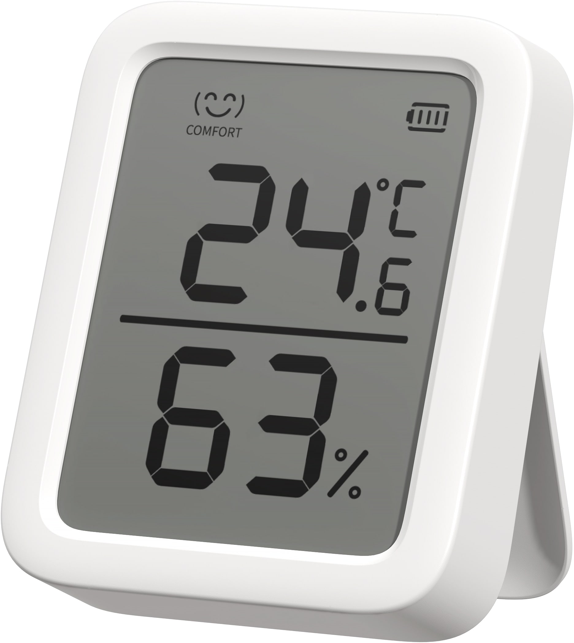 SWITCHBOT Thermometer Hygrometer, Plus, Innen, weiß