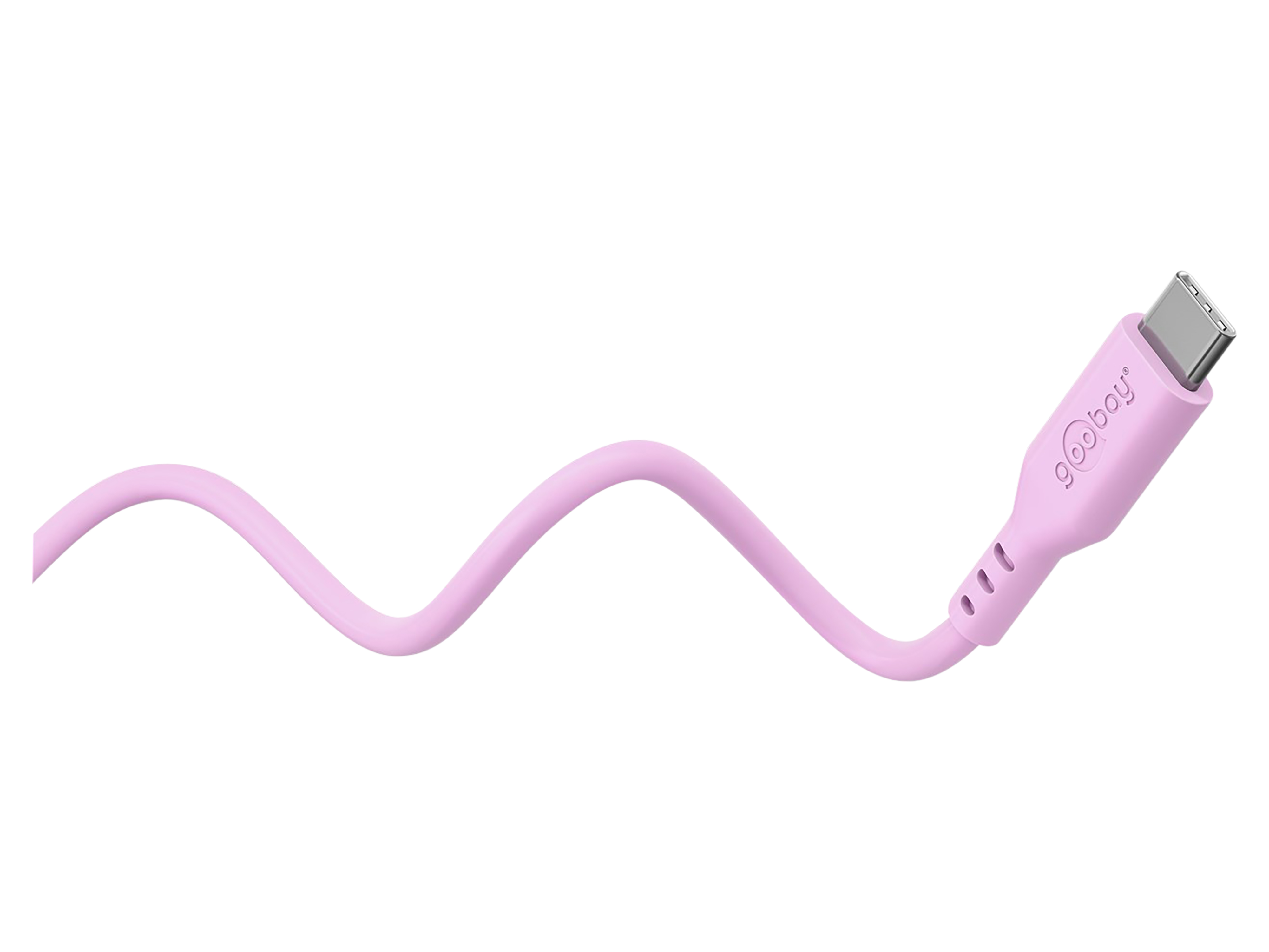 GOOBAY USB-C Kabel 77746 Silikon 1,5m pink GOOBAY USB-C Kabel 77746 Silikon 1,5m pink