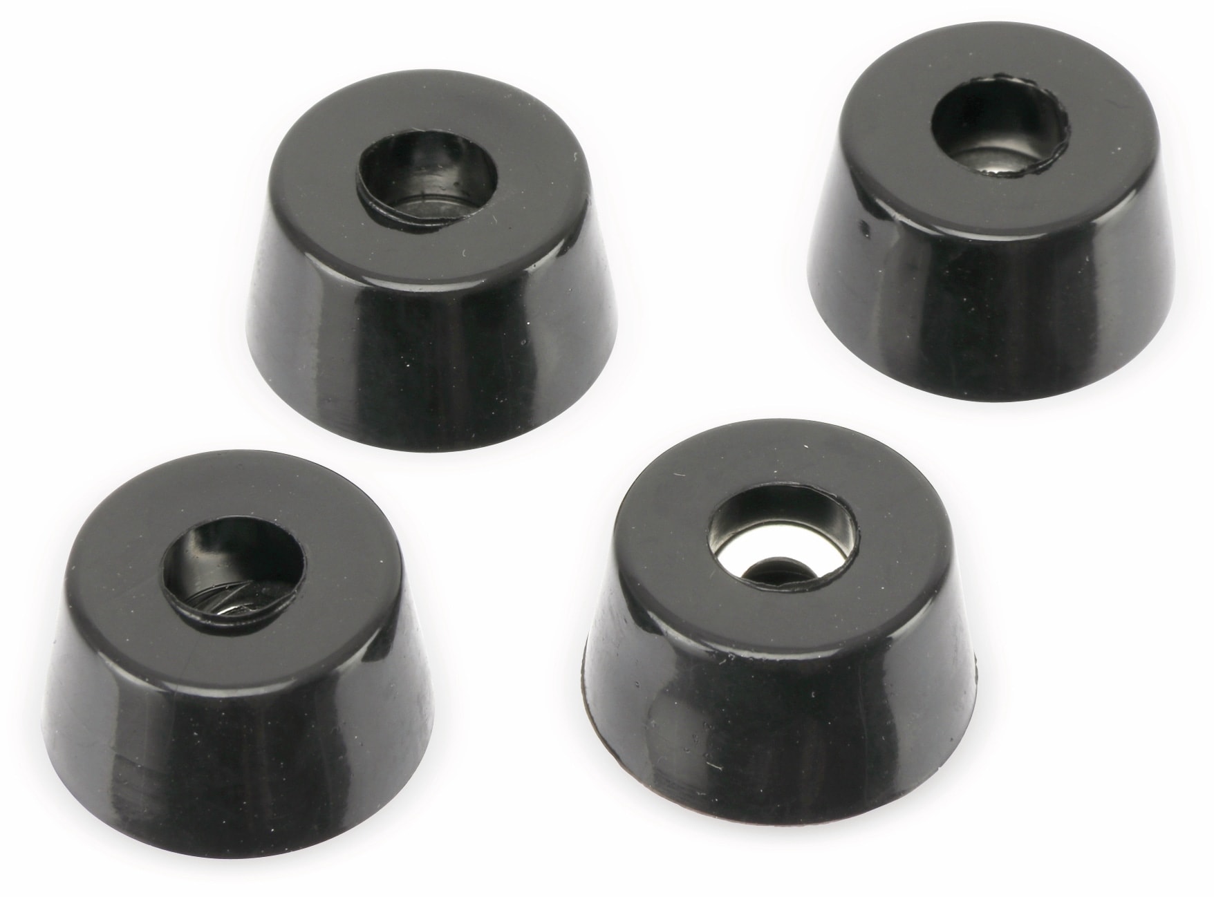 Gerätefuß, 26x13 mm, Stahleinlage, 4St.