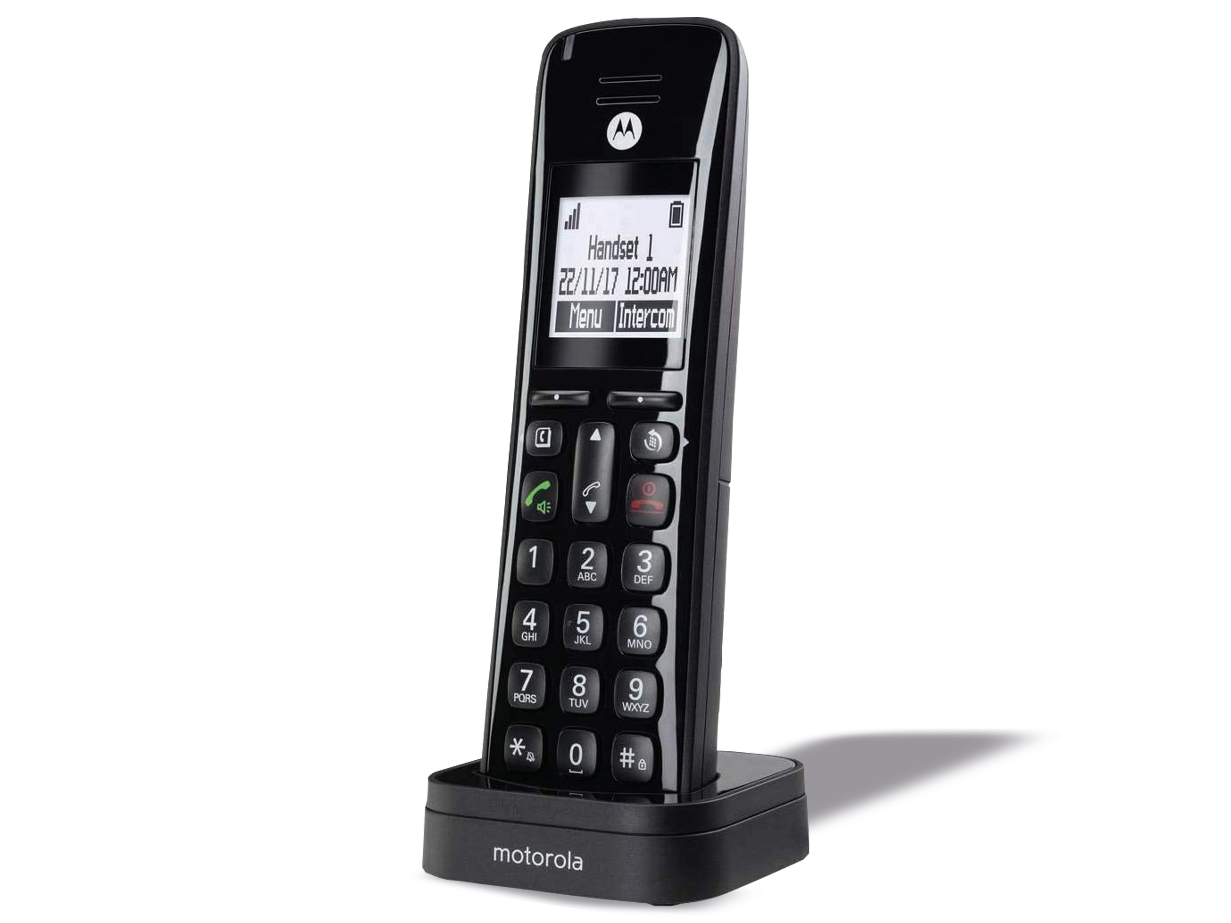 MOTOROLA IP-Telefon CD2HD, schwarz