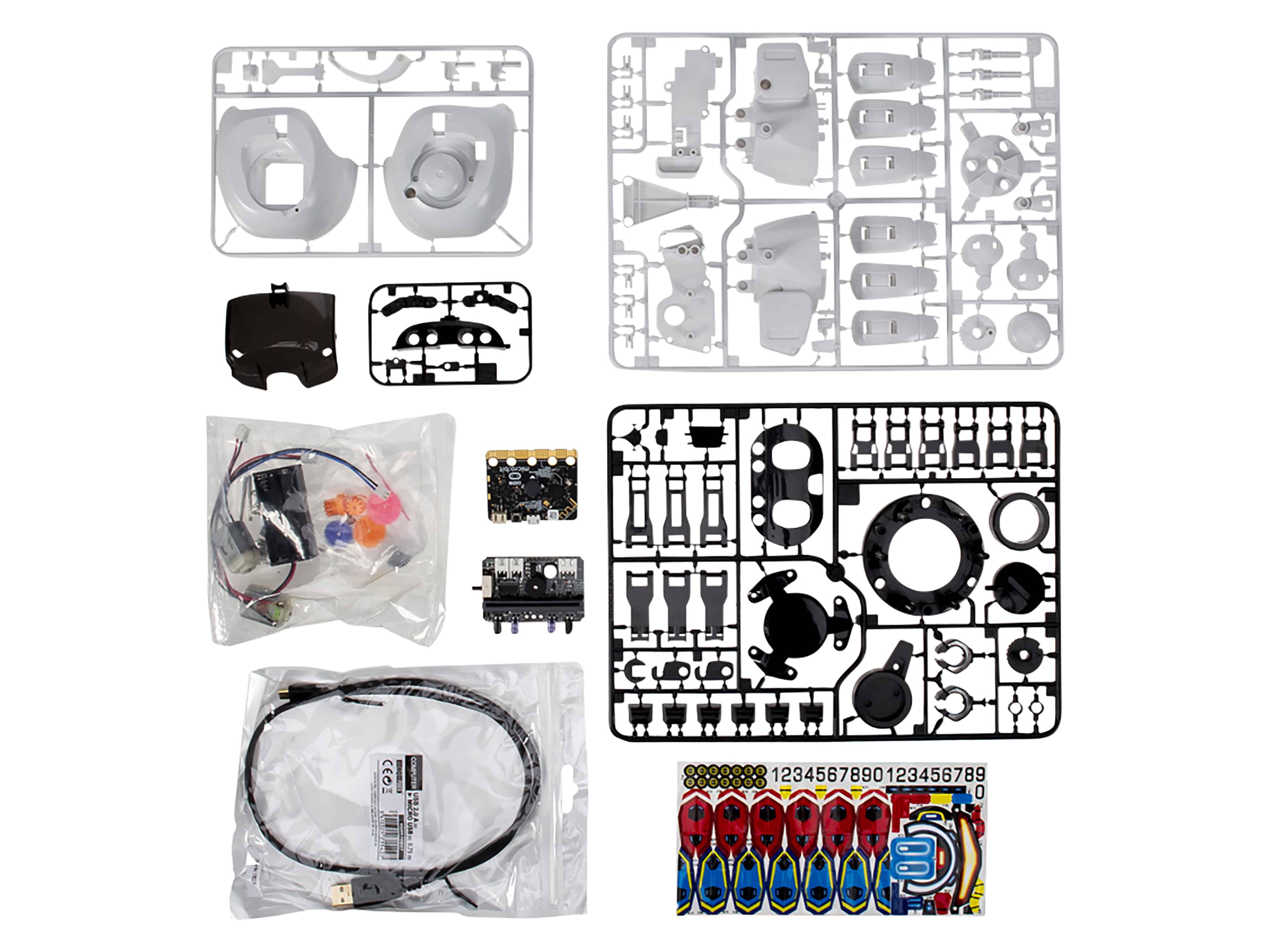 VELLEMAN Roboterbausatz Tobbie II mit micro:bit