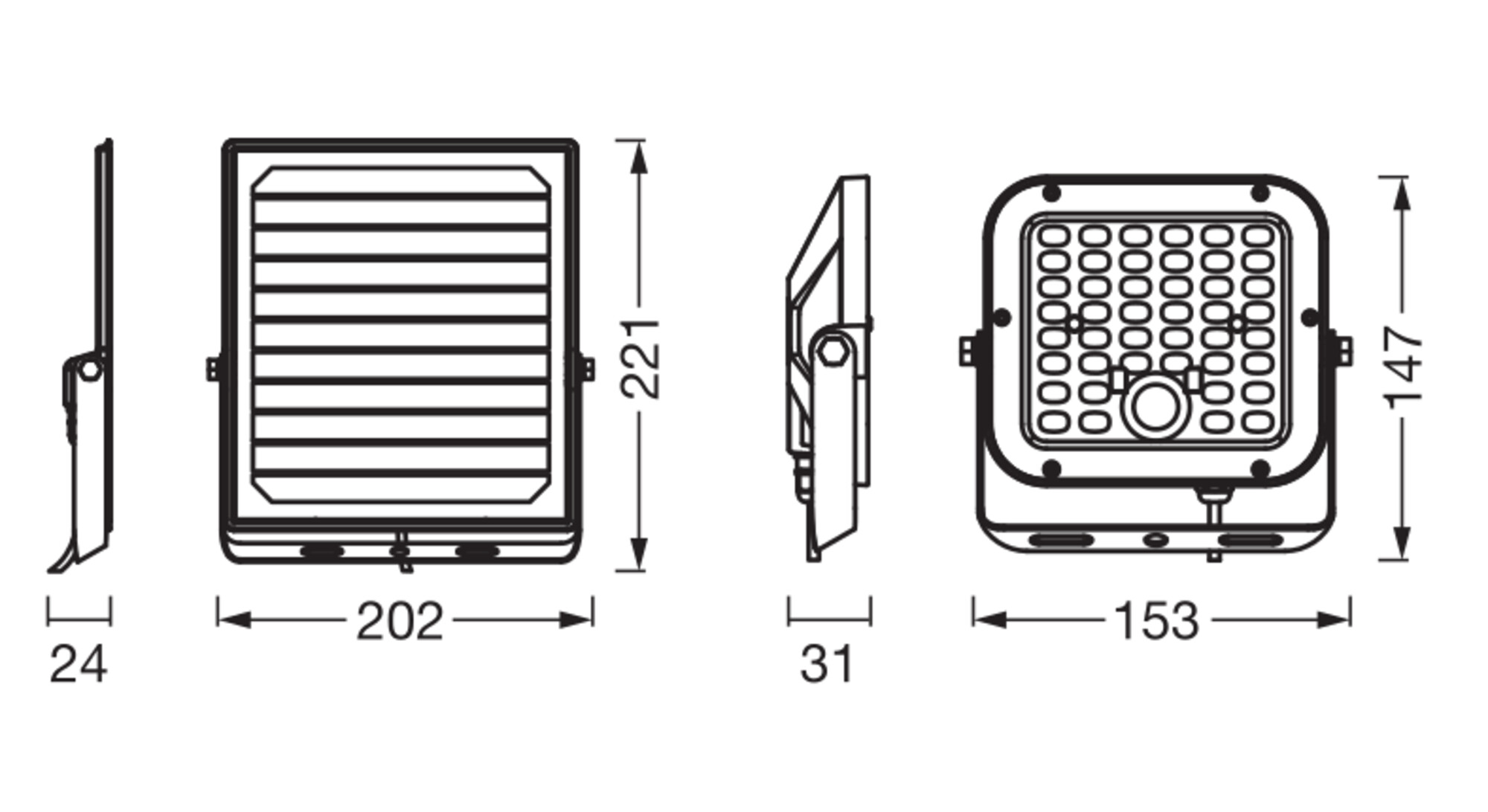 LEDVANCE Solar LED-Fluter Endura Flood Split 10 W, 1400 lm, 4000 K LEDVANCE Solar LED-Fluter Endura Flood Split 10 W, 1400 lm, 4000 K