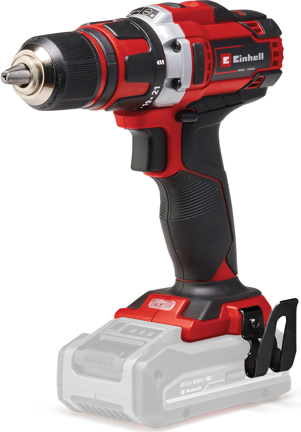 EINHELL Akku-Bohrschrauber TE-CD 18/40 Li Solo + E-Box Koffer S-F