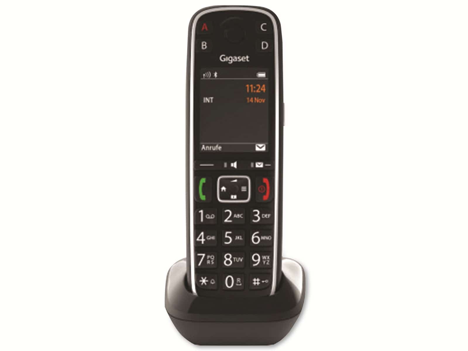 GIGASET Telefon E720HX, schwarz
