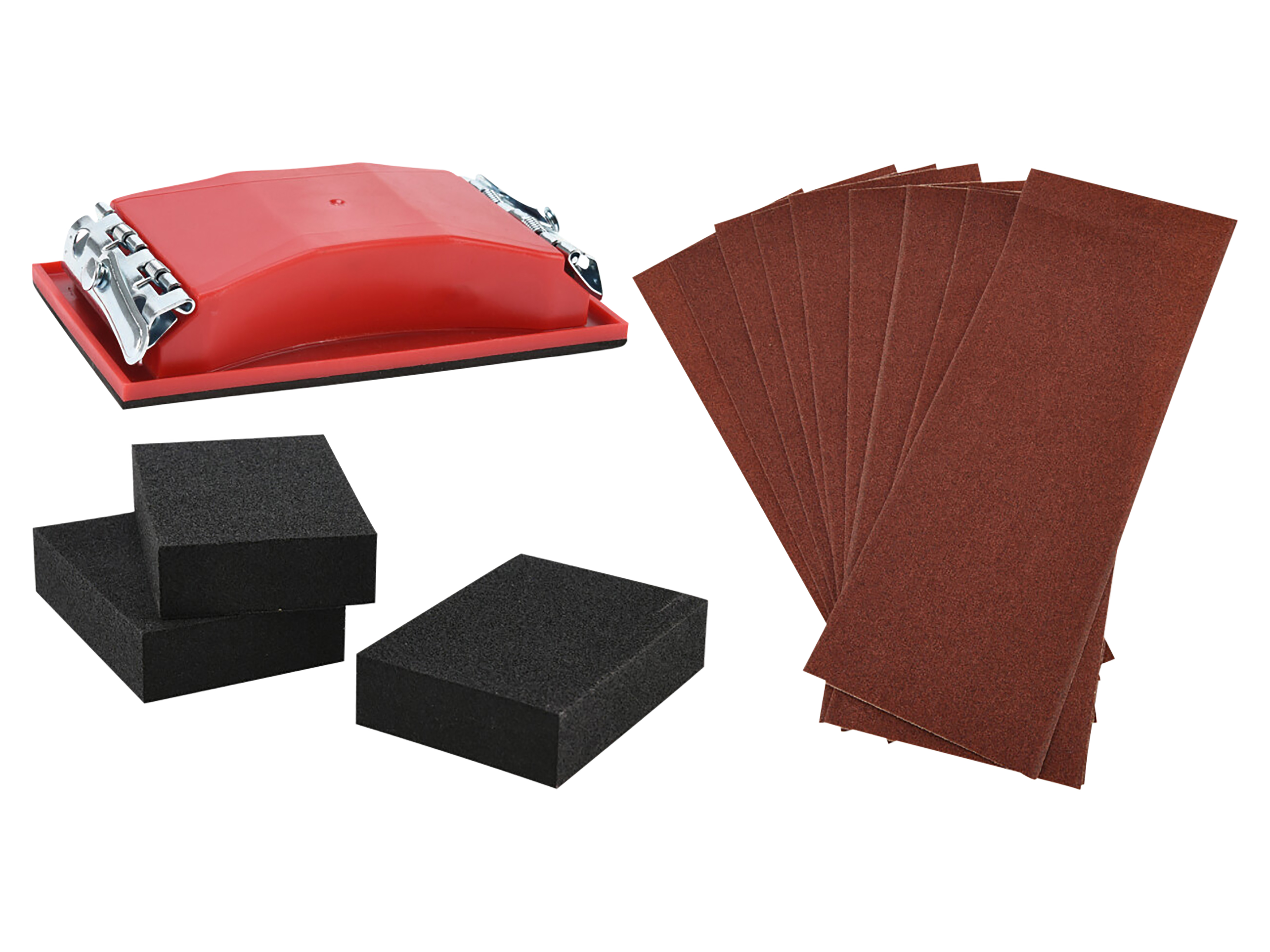 Schleifblock-Set, 24-teilig Schleifblock-Set, 24-teilig