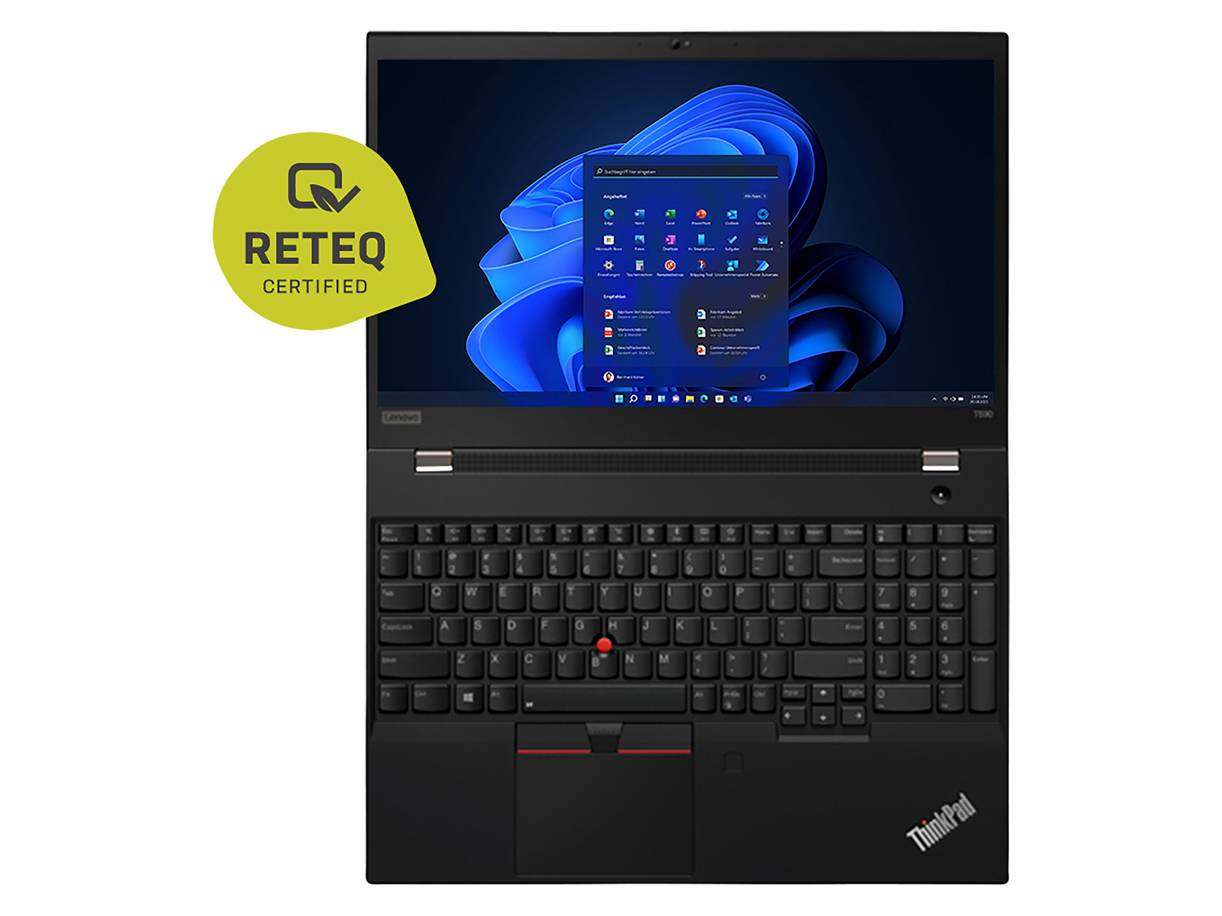LENOVO Notebook T590, 39,62 cm (15,6"), Intel i5, 16GB, 512GB, Win11Pro, refurbished