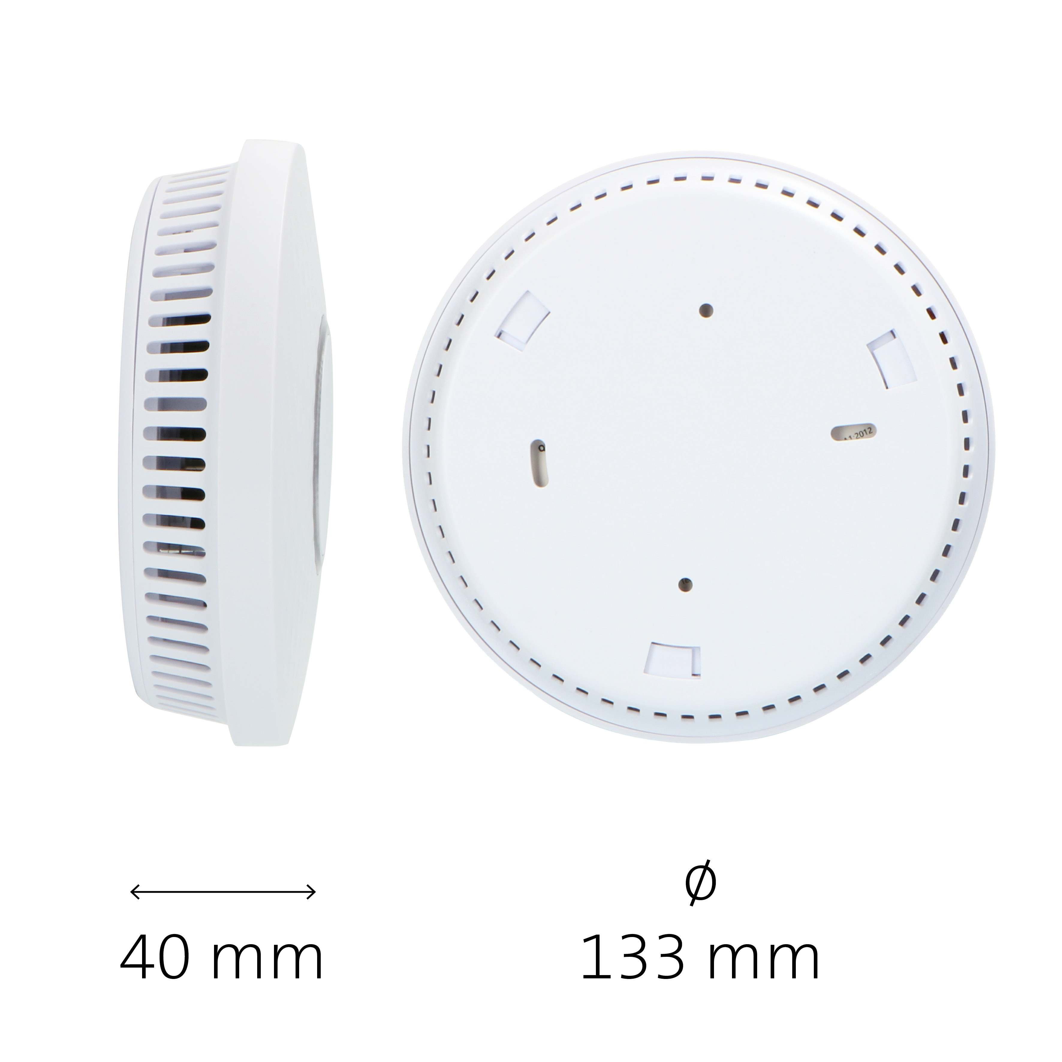 ALECTO Rauch- und Kohlenmonoxidalarm SDX10, weiß