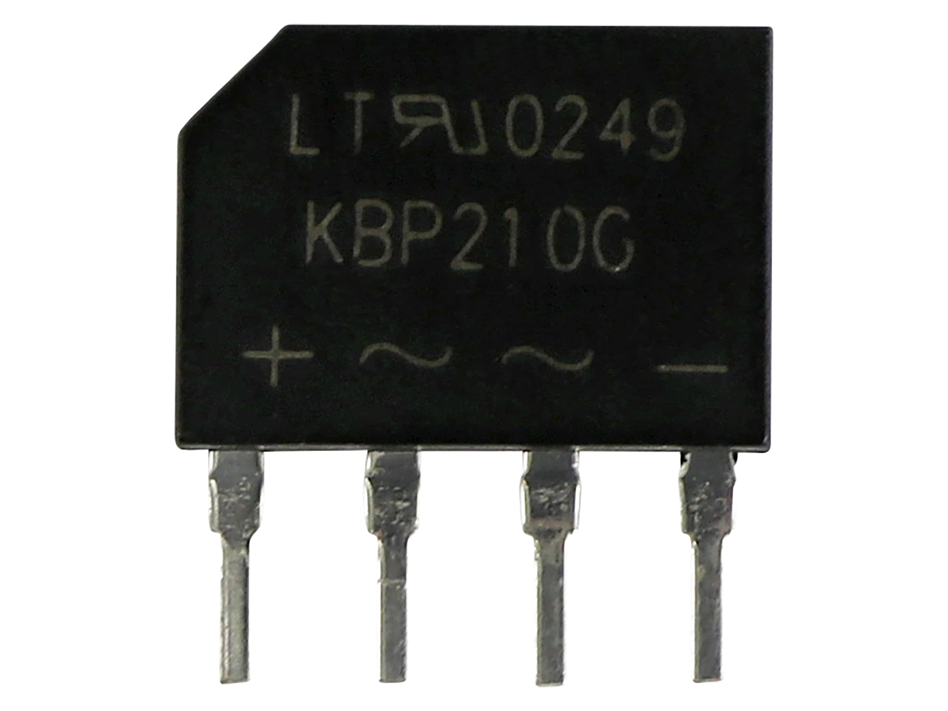 Gleichrichter KBP210G, 2 A, 1000 V