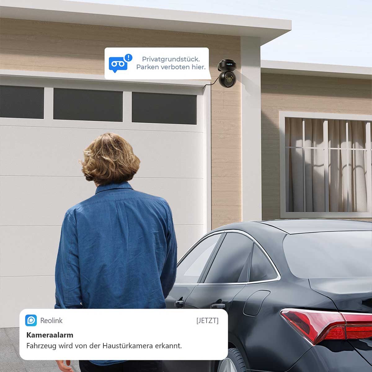 REOLINK Überwachungskamera E Series, E540-B, innen und außen, schwarz