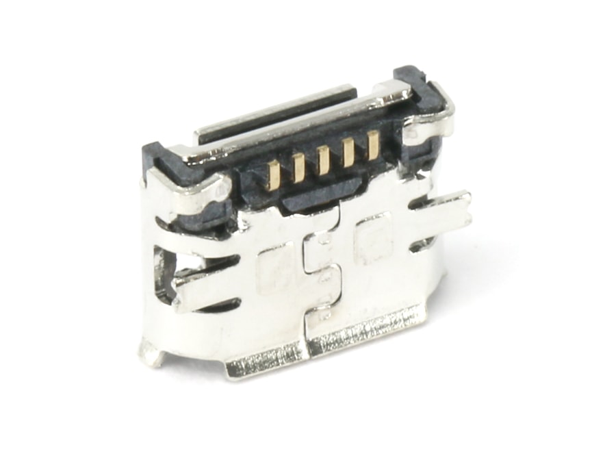 FCI Micro-USB Buchse Typ B, Version 2.0, SMD, 90° Winkel