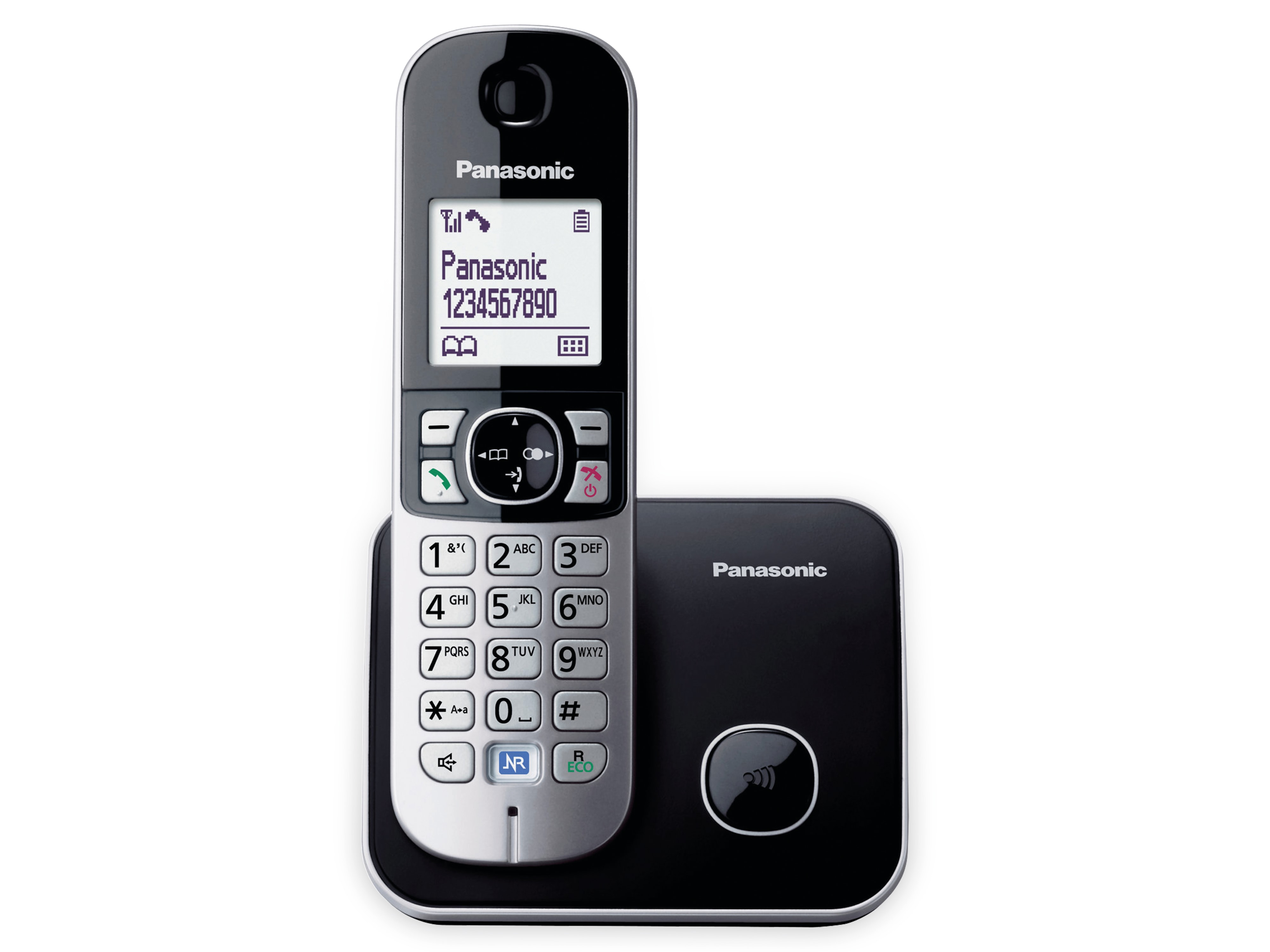 PANASONIC DECT-Telefon KX-TG6811Gs, perlsilber