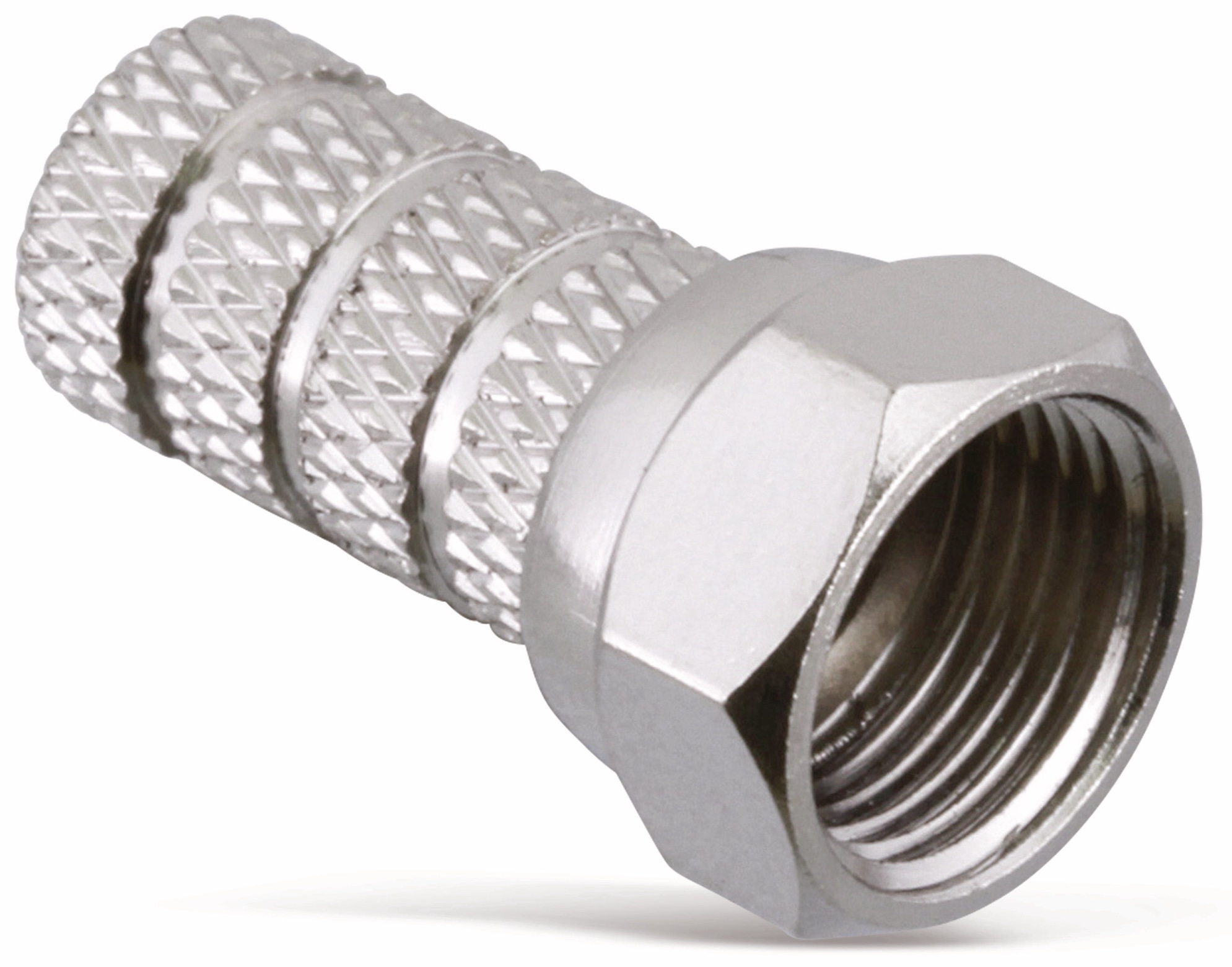 S-IMPULS F-Stecker, 8,1 mm, Aufdrehmontage