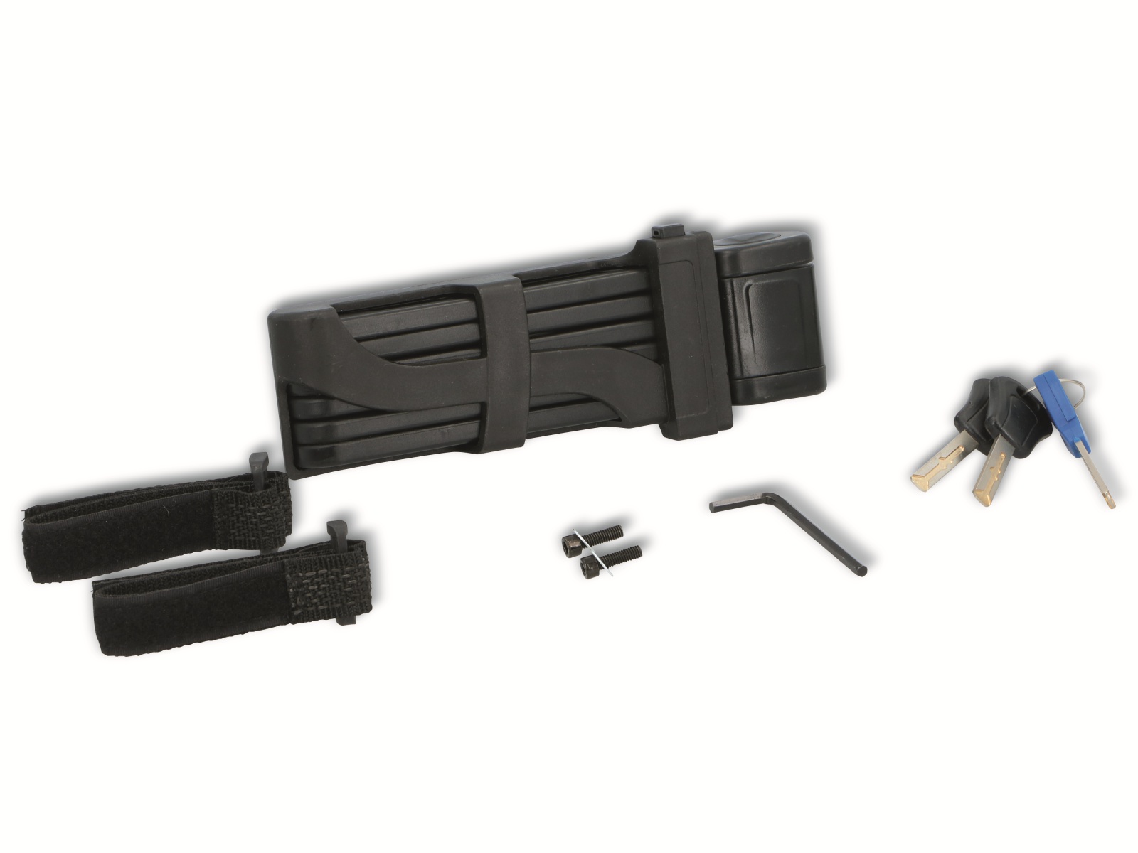 DUNLOP Fahrrad-Faltschloss, 850 mm DUNLOP Fahrrad-Faltschloss, 850 mm