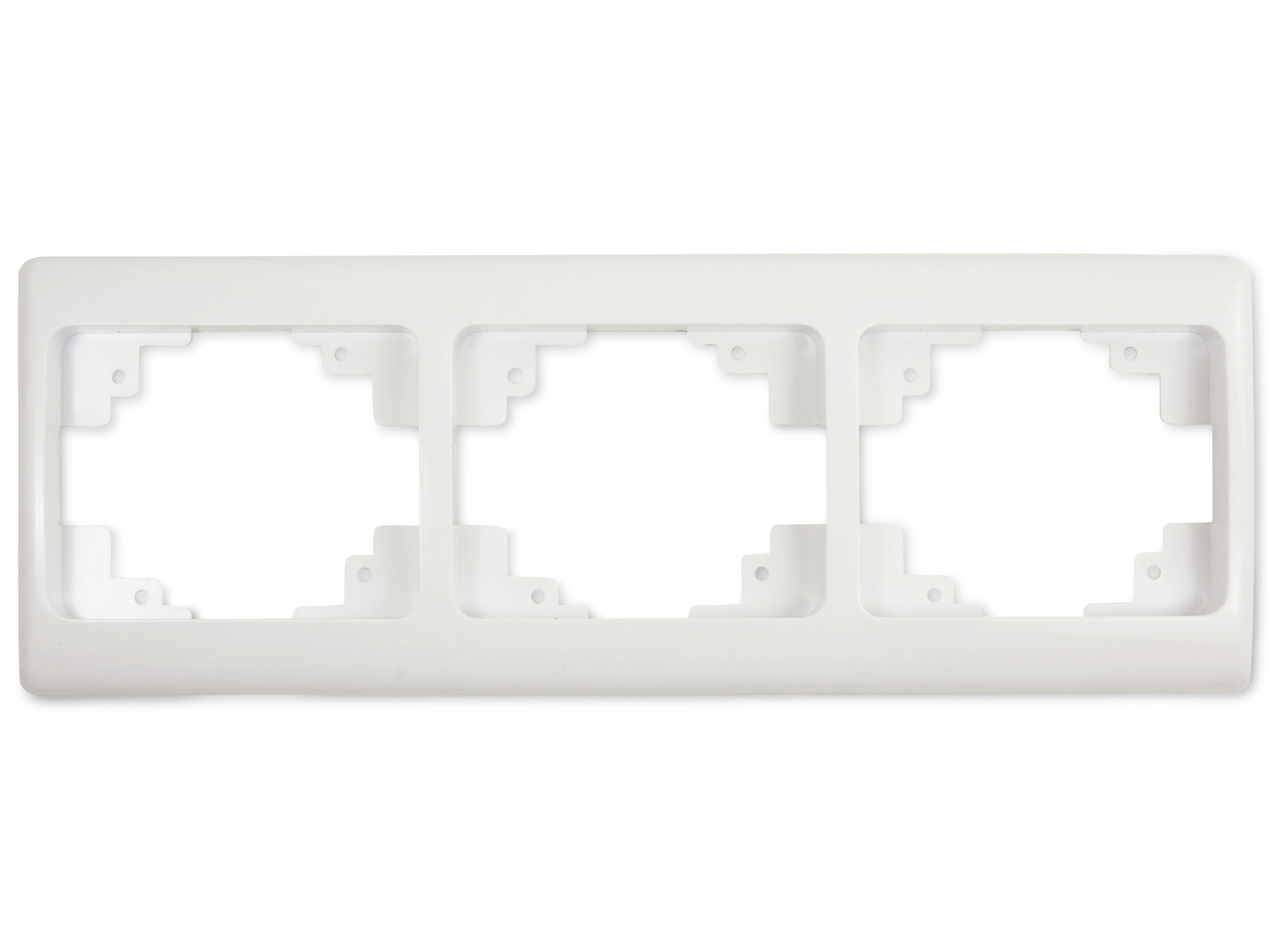 ARCAS CLASSIC Schalter/Steckdosen-Rahmen, 3-fach, W13-O003