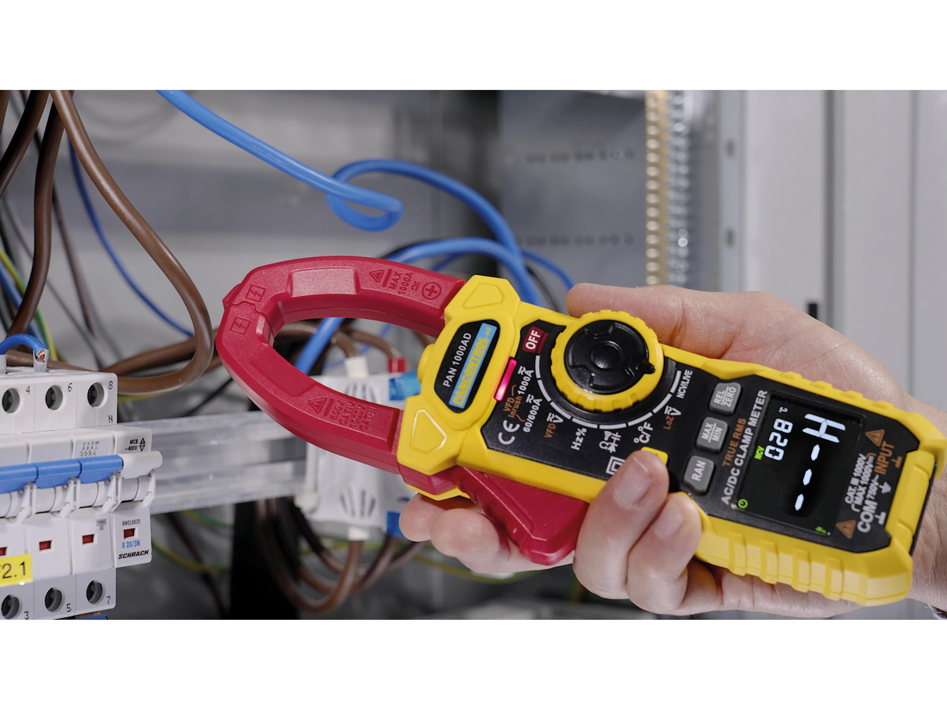 PANCONTROL True-RMS Stromzange PAN 1000AD