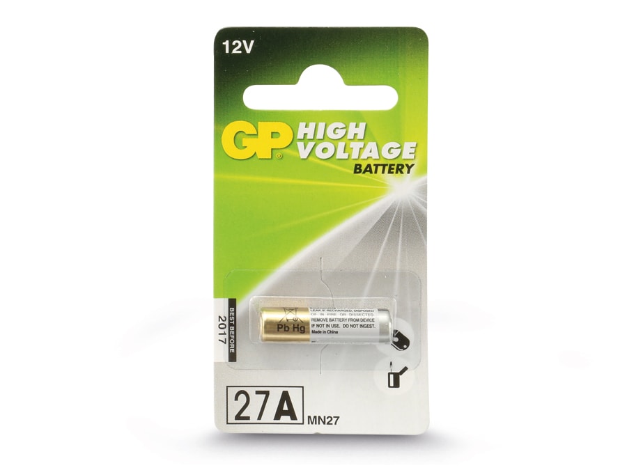 GP 12 V-Batterie 27A, Alkaline