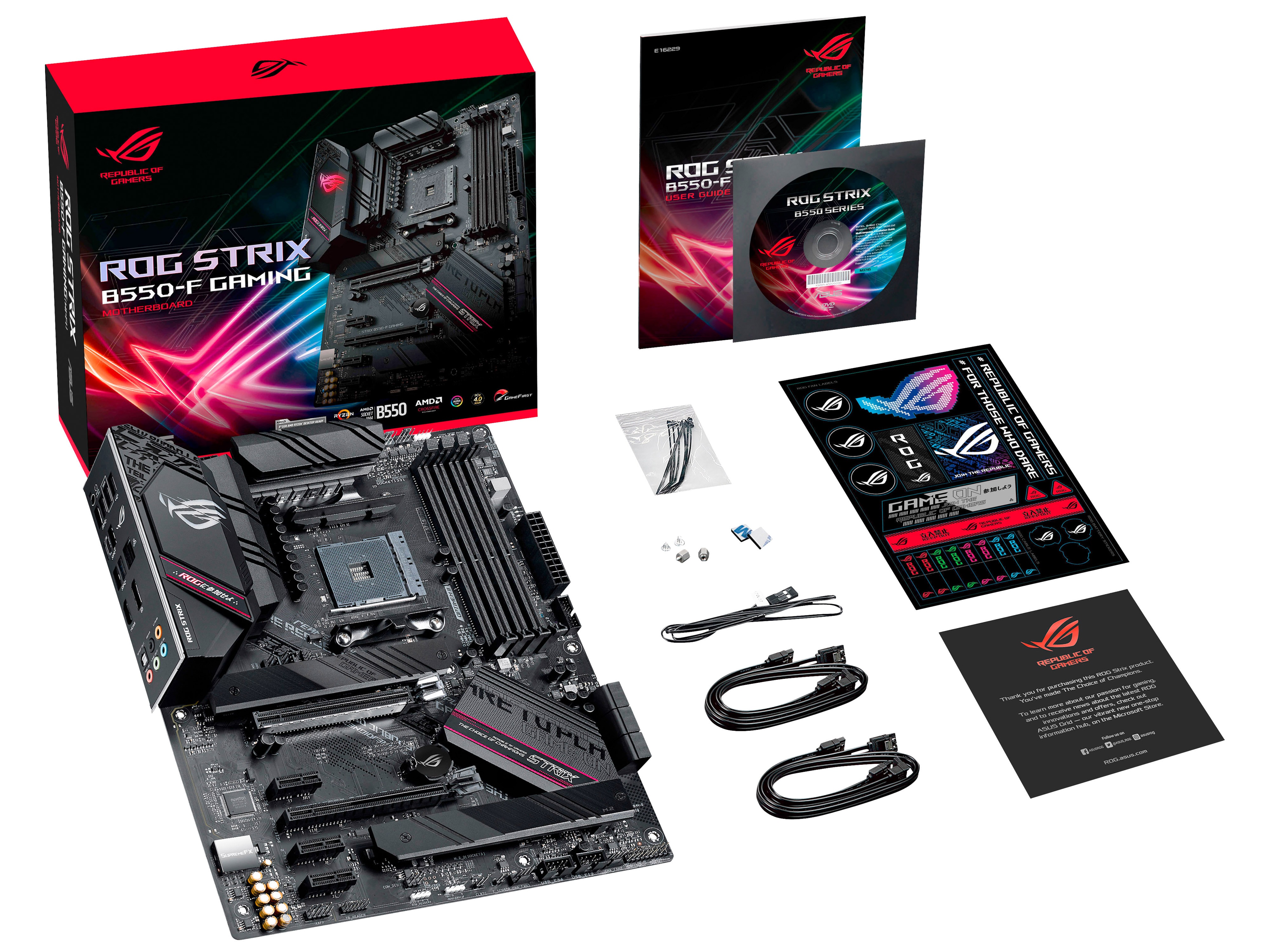 ASUS Mainboard ROG Strix B550-F Gaming ASUS Mainboard ROG Strix B550-F Gaming