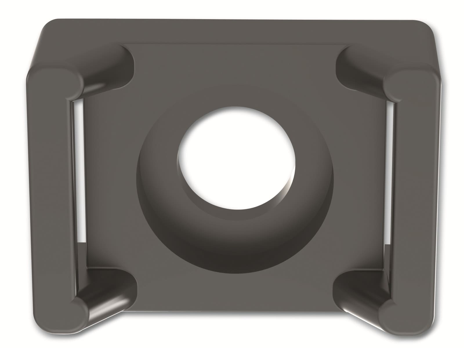 PANDUIT Befestigungssockel, TM3S10-C0, schwarz, schraubbar, 7.6 mm