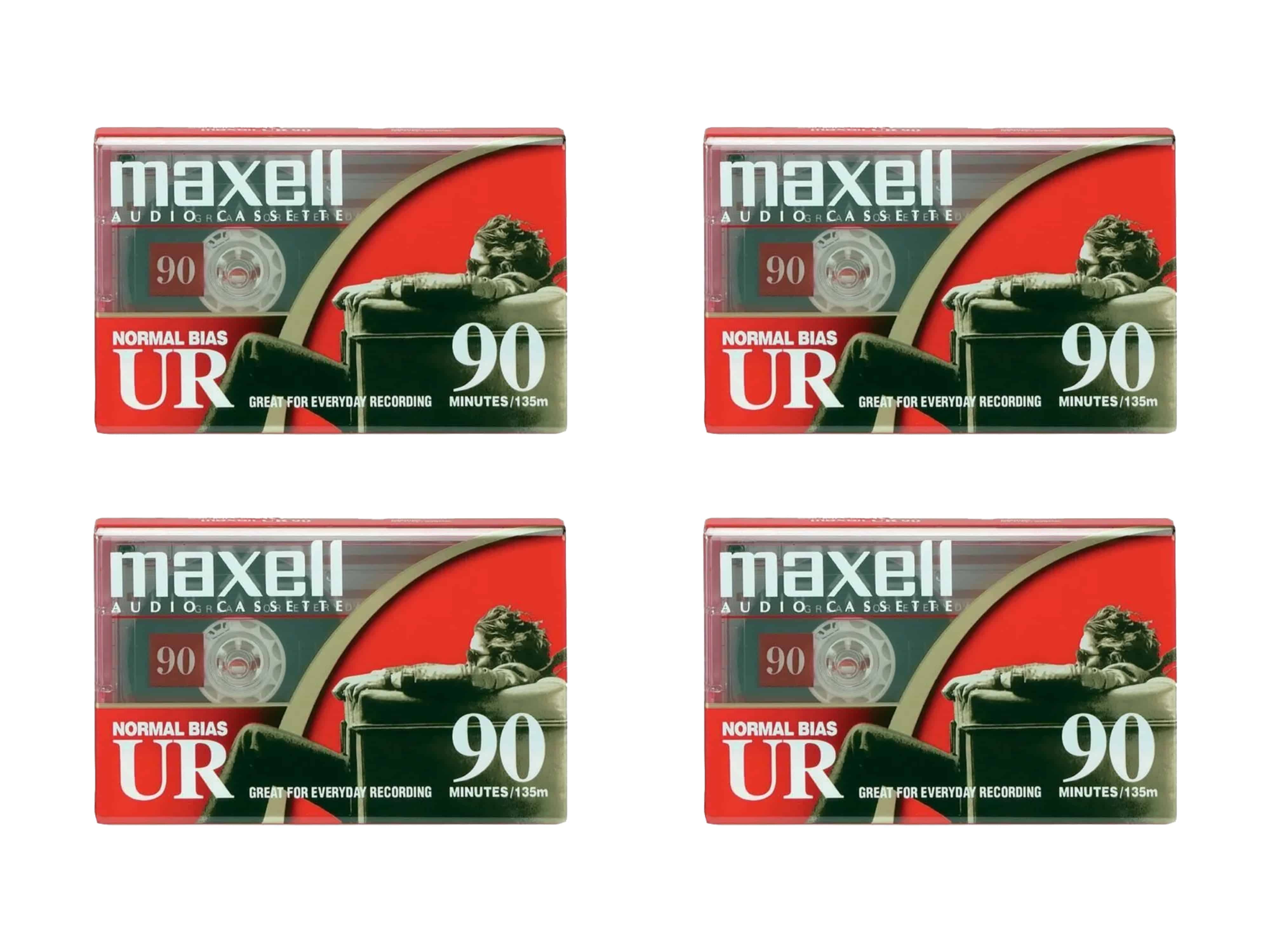 MAXELL Audiokassette UR-90 20er Pack MAXELL Audiokassette UR-90 20er Pack