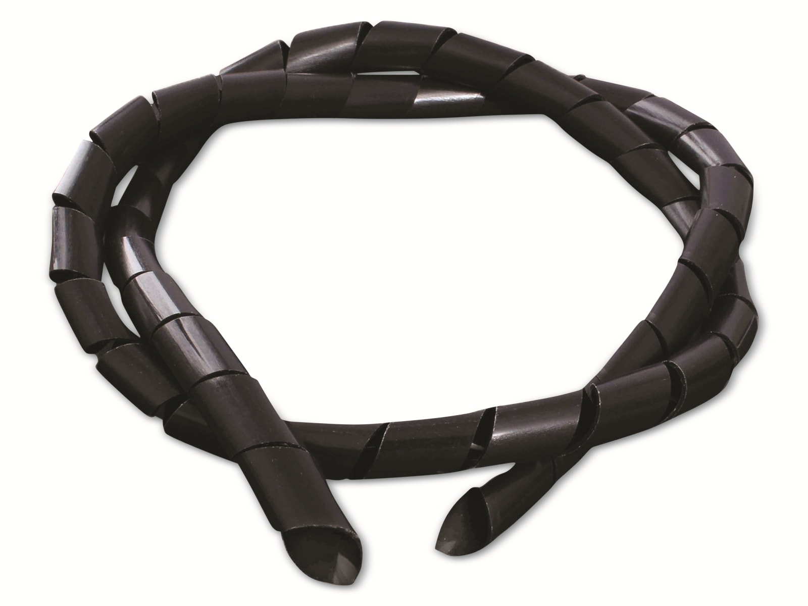 QUADRIOS Spiralschlauch 2111C144, Schwarz, PE, 3 bis 25 mm, 10 m QUADRIOS Spiralschlauch, 2111C144, Schwarz, PE, 3 bis 25 mm, 10 m