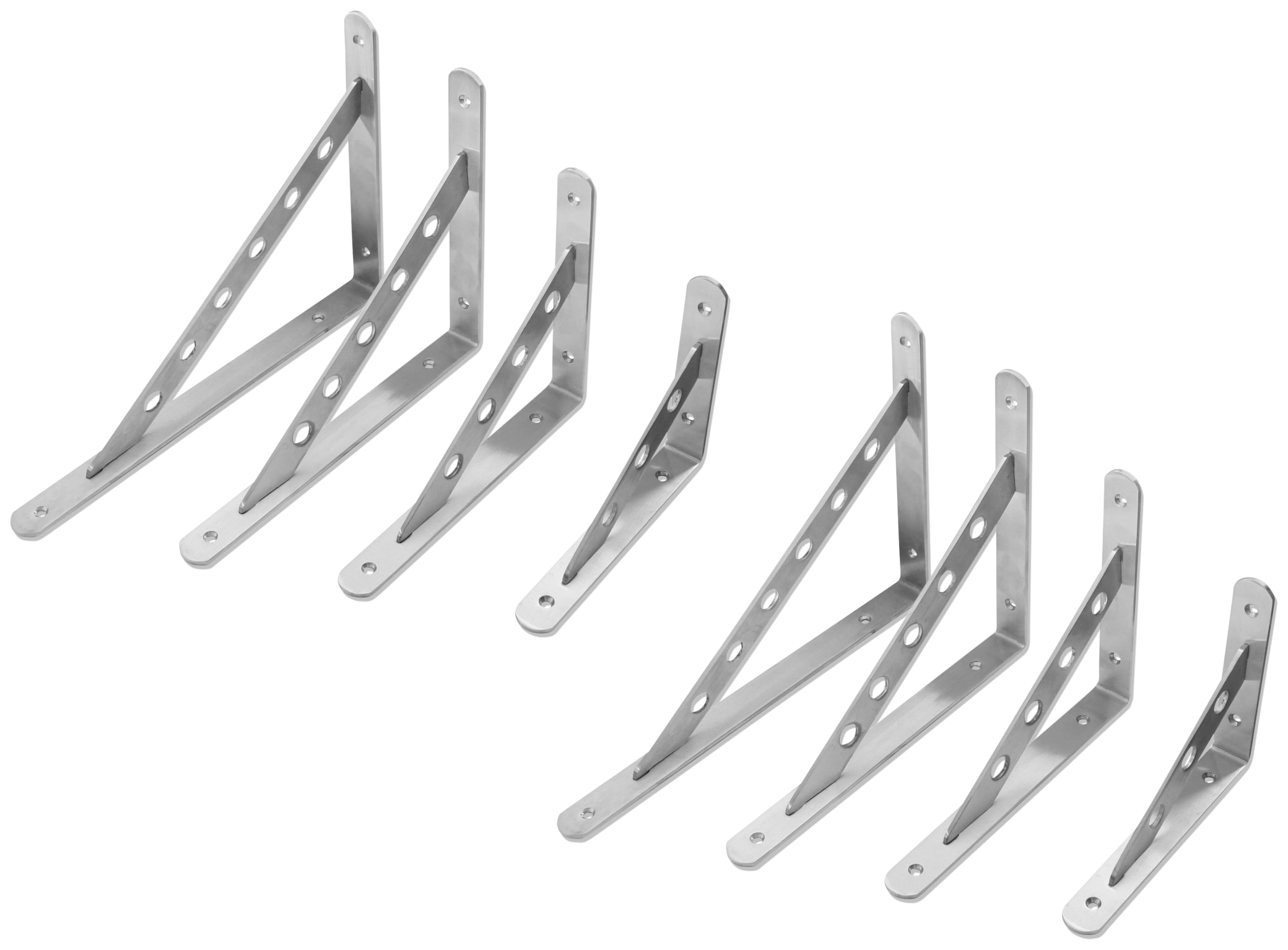 Regalwinkel, Regalträger,300x160x20 mm, Edelstahl, 2 Stück Regalwinkel, Regalträger,300x160x20 mm, Edelstahl, 2 Stück
