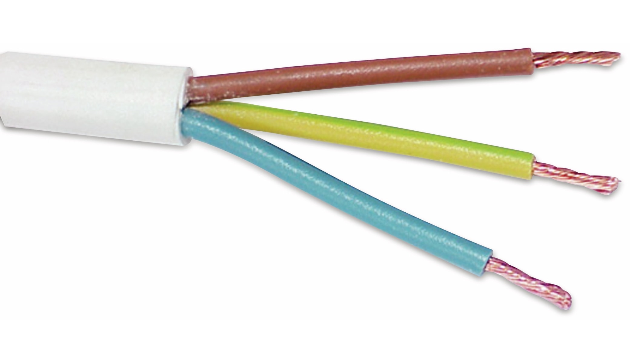 RAUTRONIC PVC-Schlauchleitung H03VV-F, 3G0,75, 25 m, weiß RAUTRONIC PVC-Schlauchleitung H03VV-F, 3G0,75, 25 m, weiß