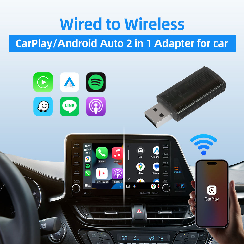 TECHNAXX USB-Dongle TX-346, Car Play & Android Auto