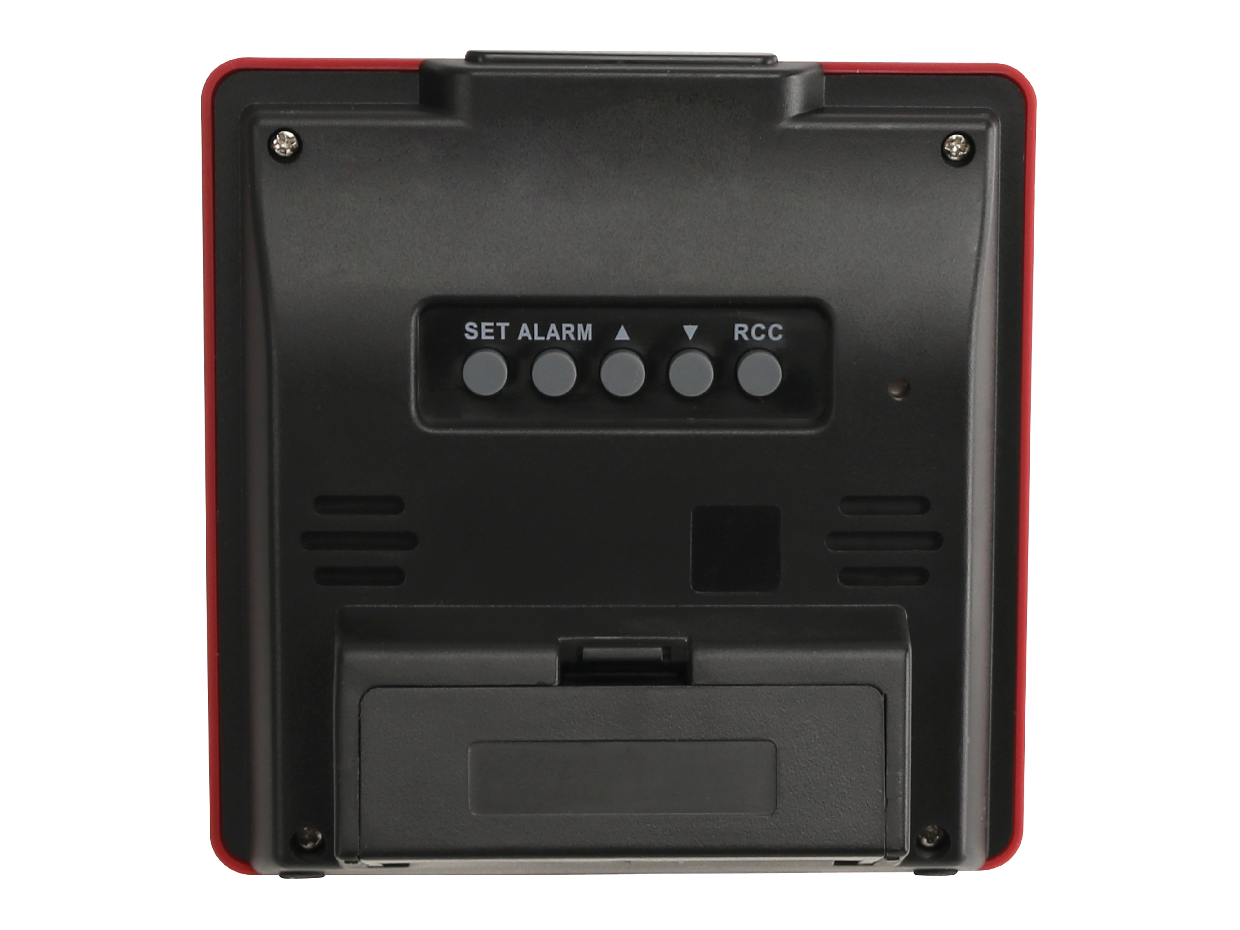 Funkwecker, digital, 51140/05, rot, B-Ware Funkwecker, digital, 51140/05, rot, B-Ware