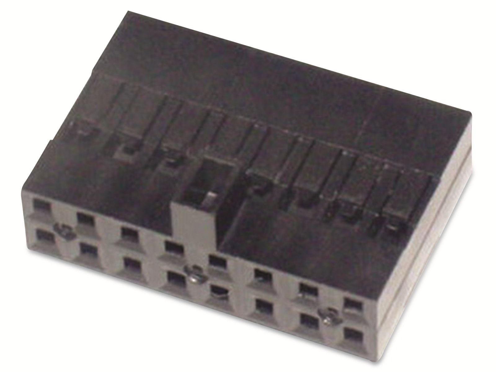 ECON CONNECT Gehäuse, 2 x 5-polig, RM 2,54 mm schwarz
