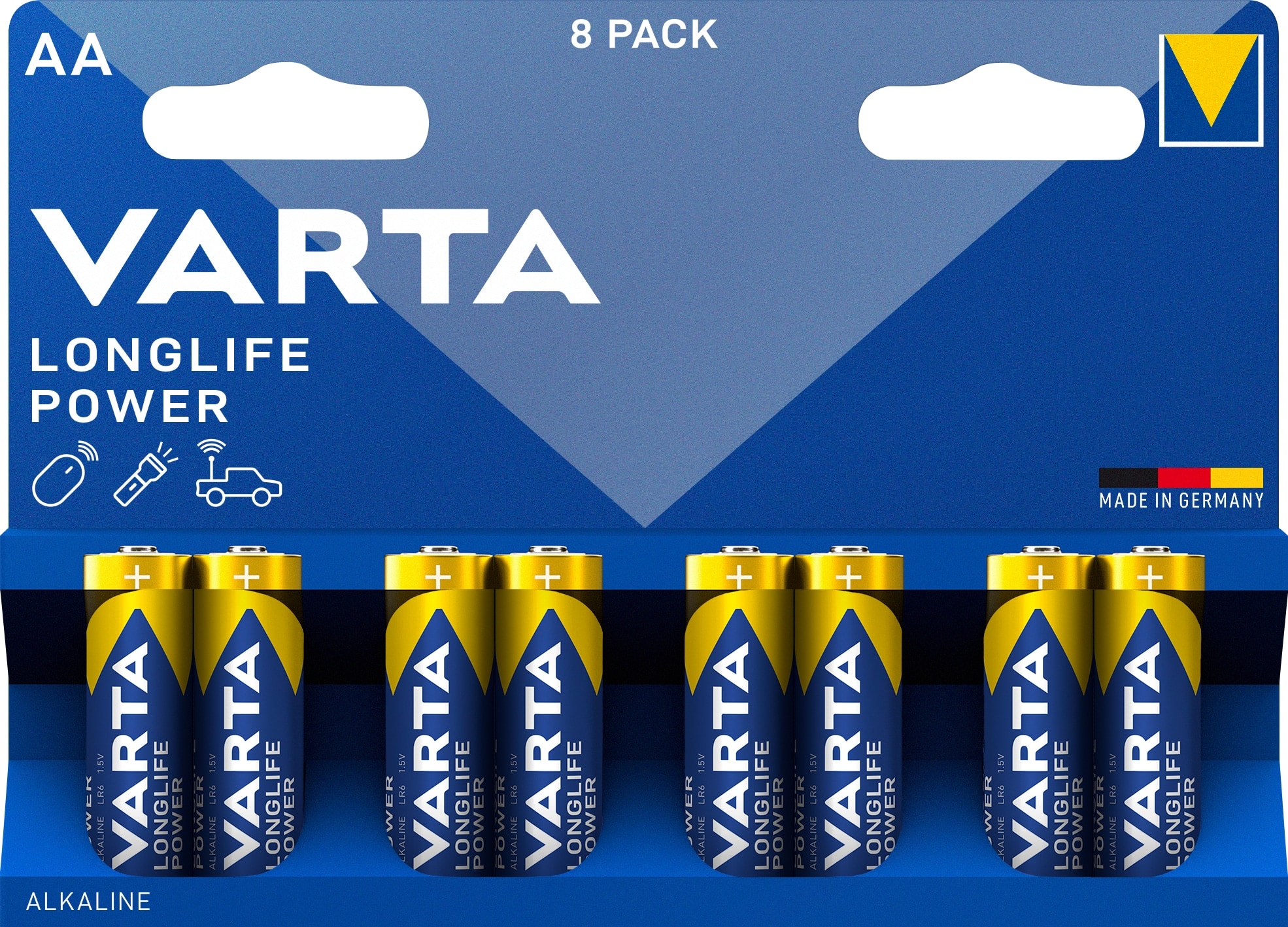 VARTA Mignon-Batterie HIGH ENERGY, 8 Stück VARTA Mignon-Batterie HIGH ENERGY, 8 Stück